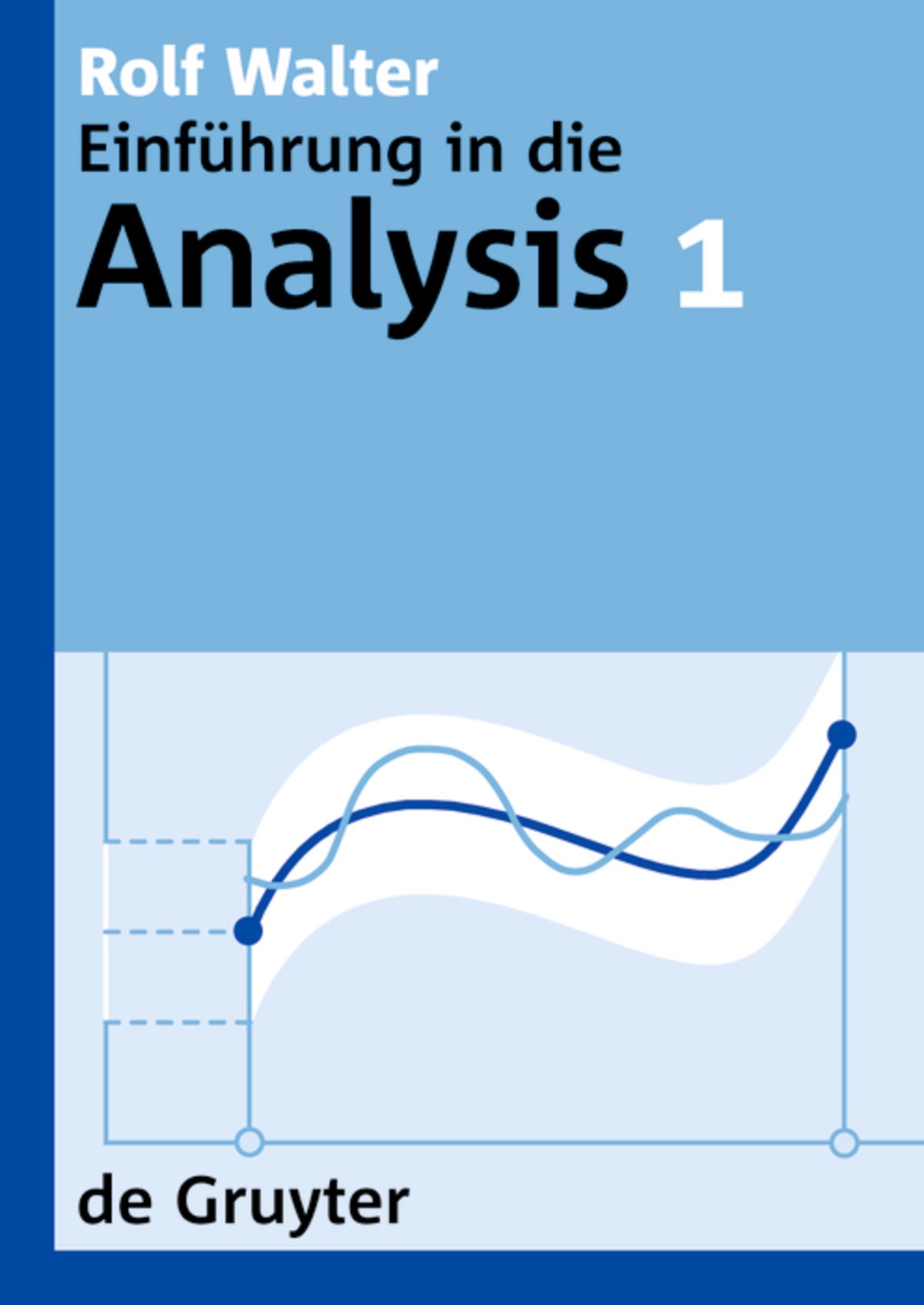 Cover image for Rolf Walter: Einführung in die Analysis. 1 ISBN 9783110195392