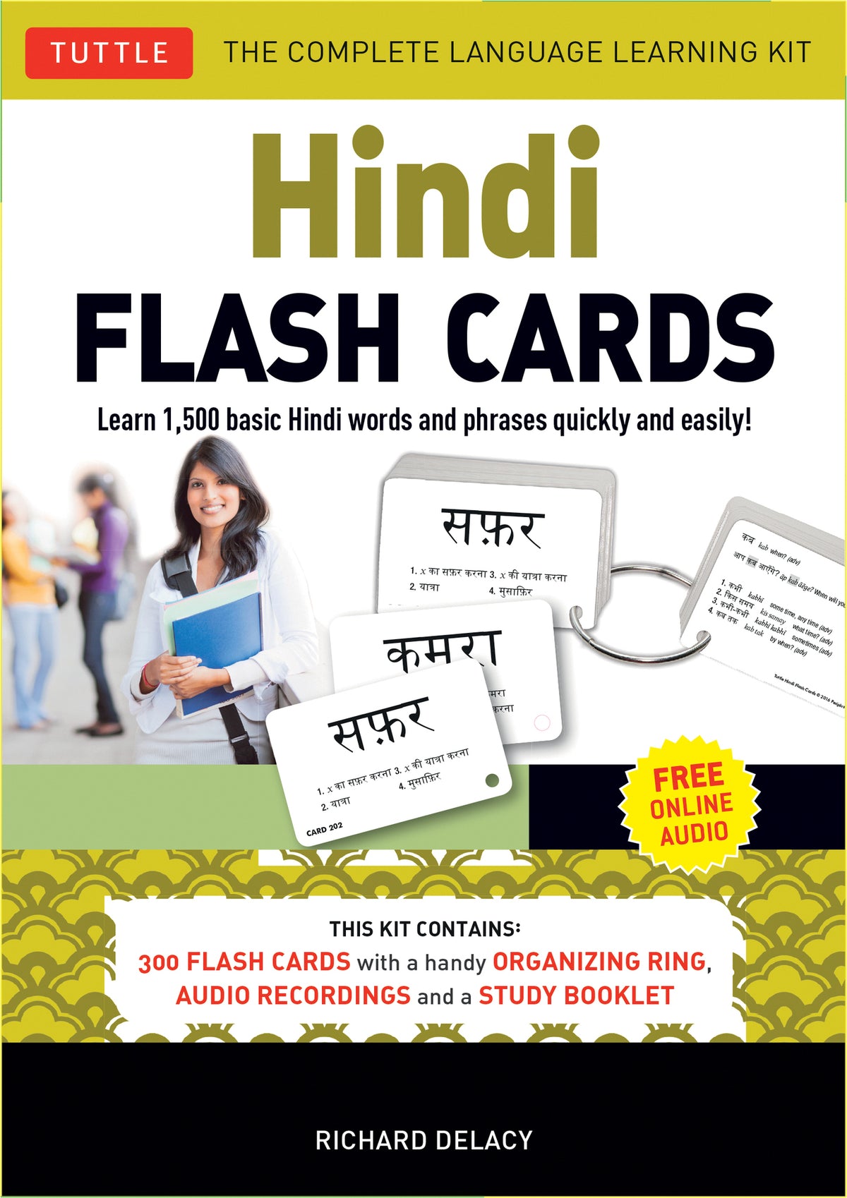 Cover image for Hindi Flash Cards Kit ISBN 9780804839884