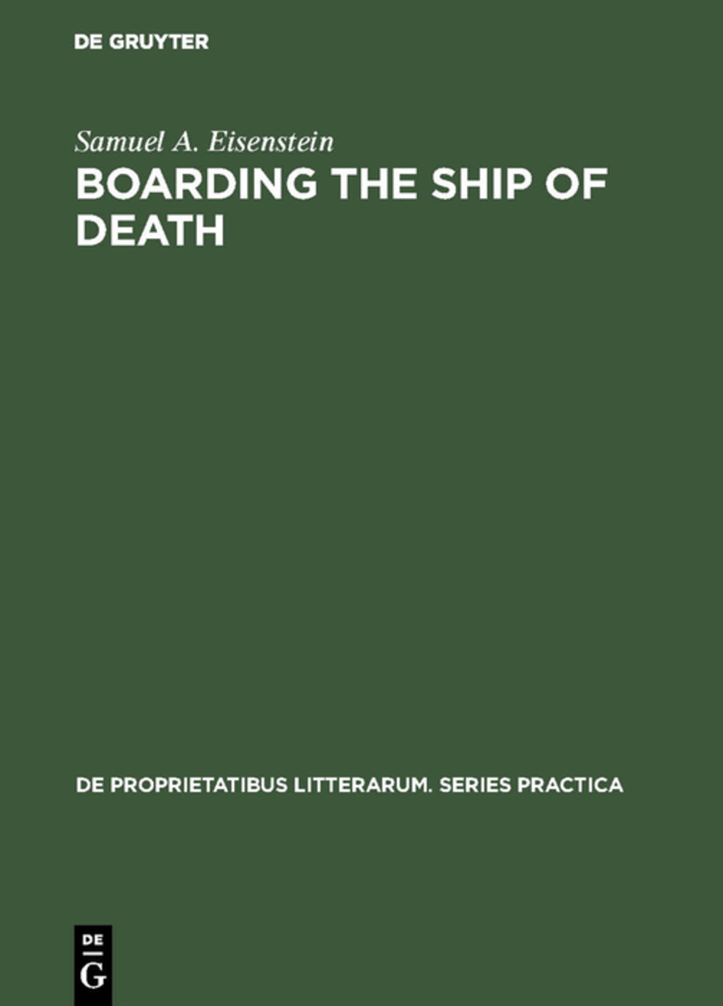 Boarding the Ship of Death