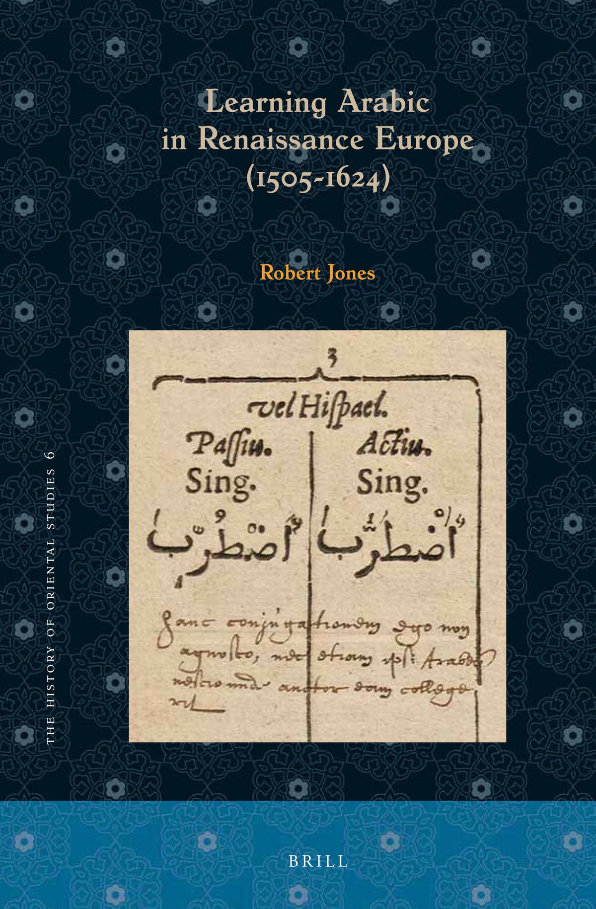 Cover image for Learning Arabic in Renaissance Europe (1505-1624) ISBN 9789004418110