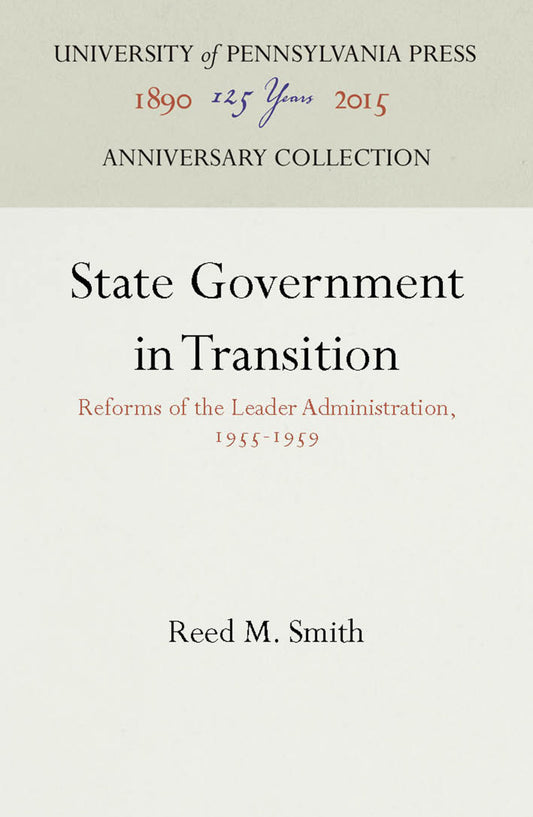 State Government in Transition