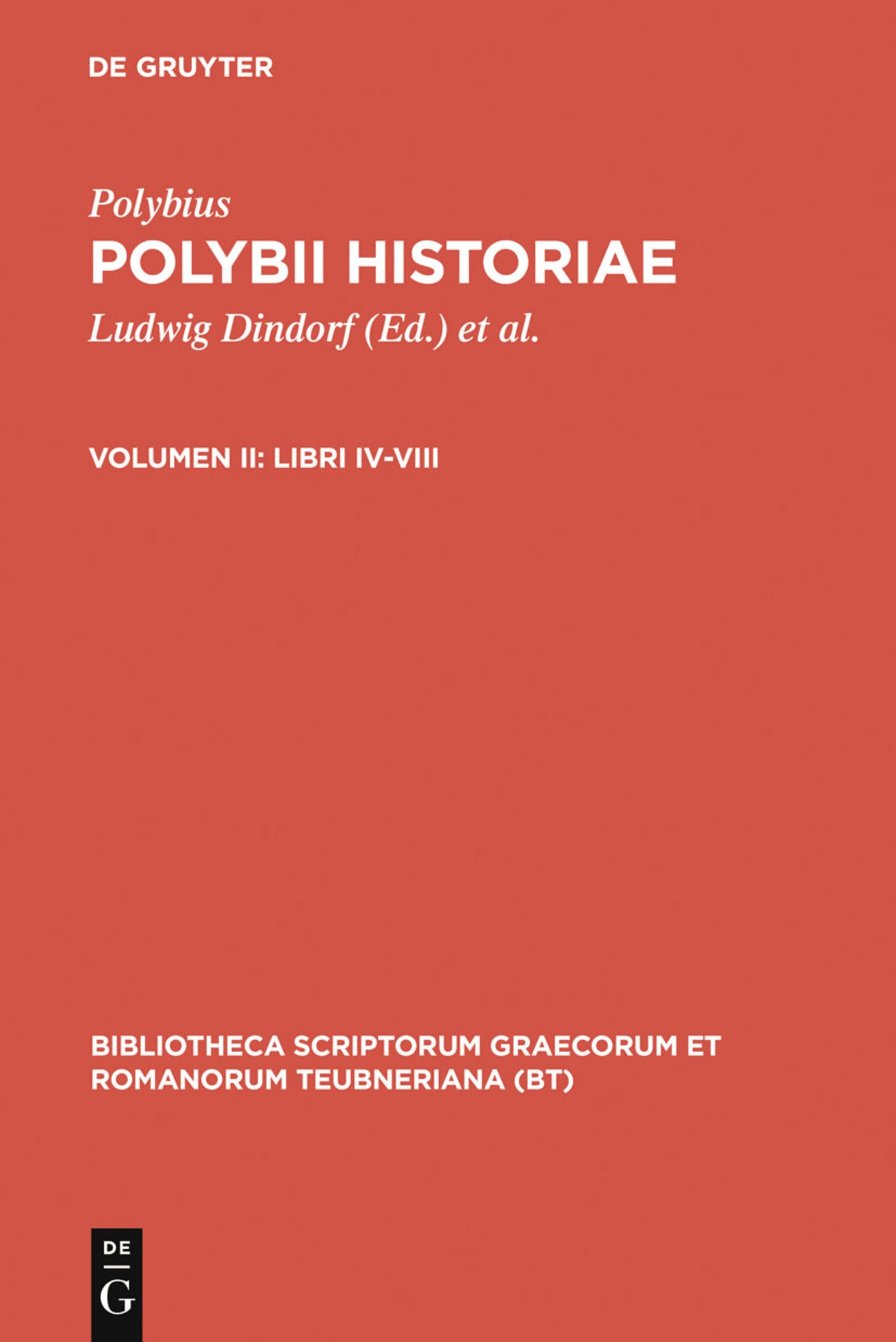 Cover image for Libri IV-VIII ISBN 9783598717161