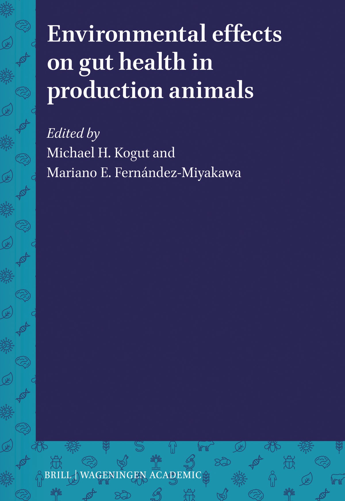 Cover image for Environmental effects on gut health in production animals ISBN 9789004695450