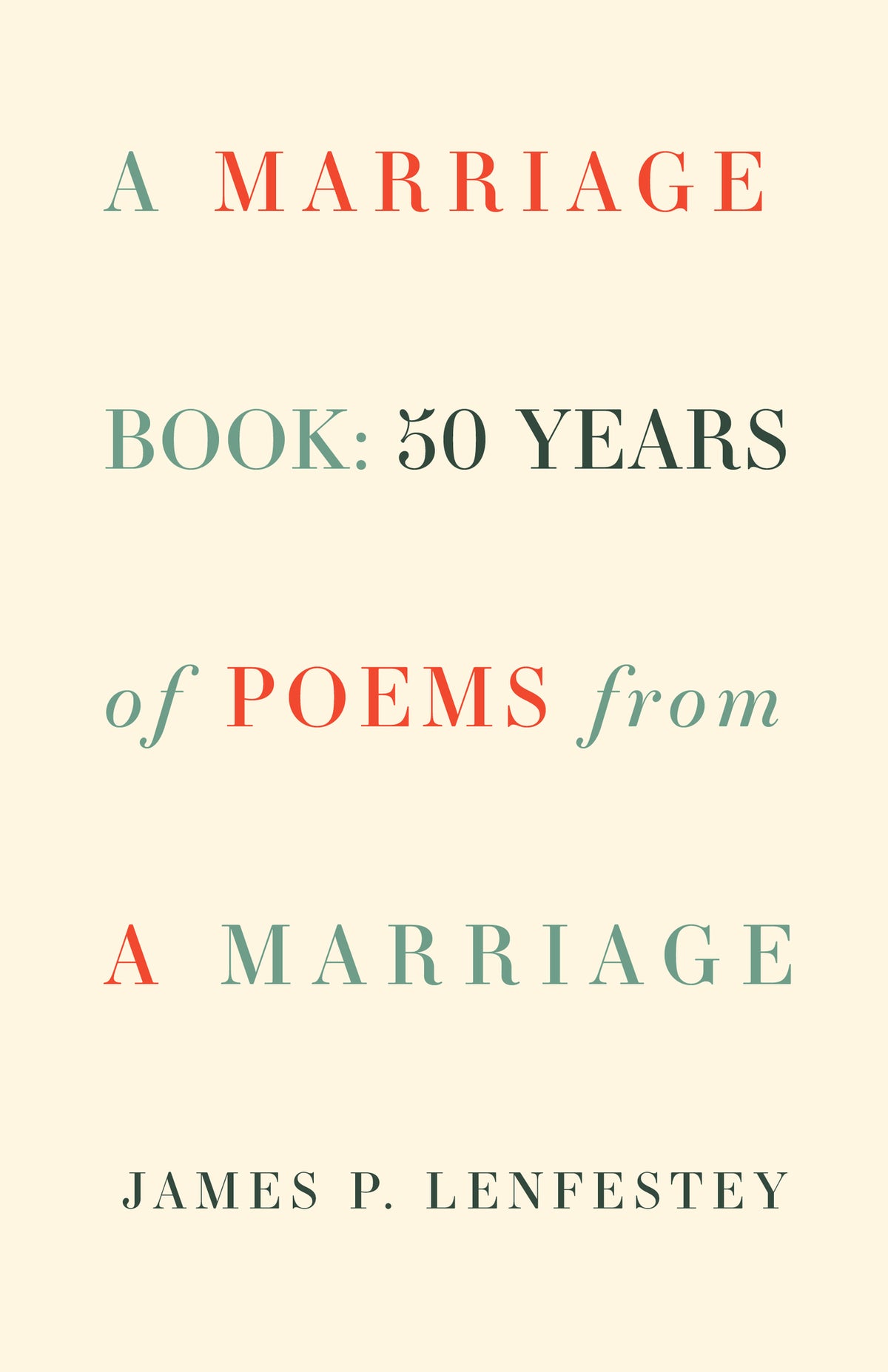 Cover image for A Marriage Book ISBN 9781571314925