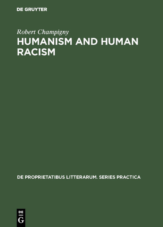 Humanism and human racism