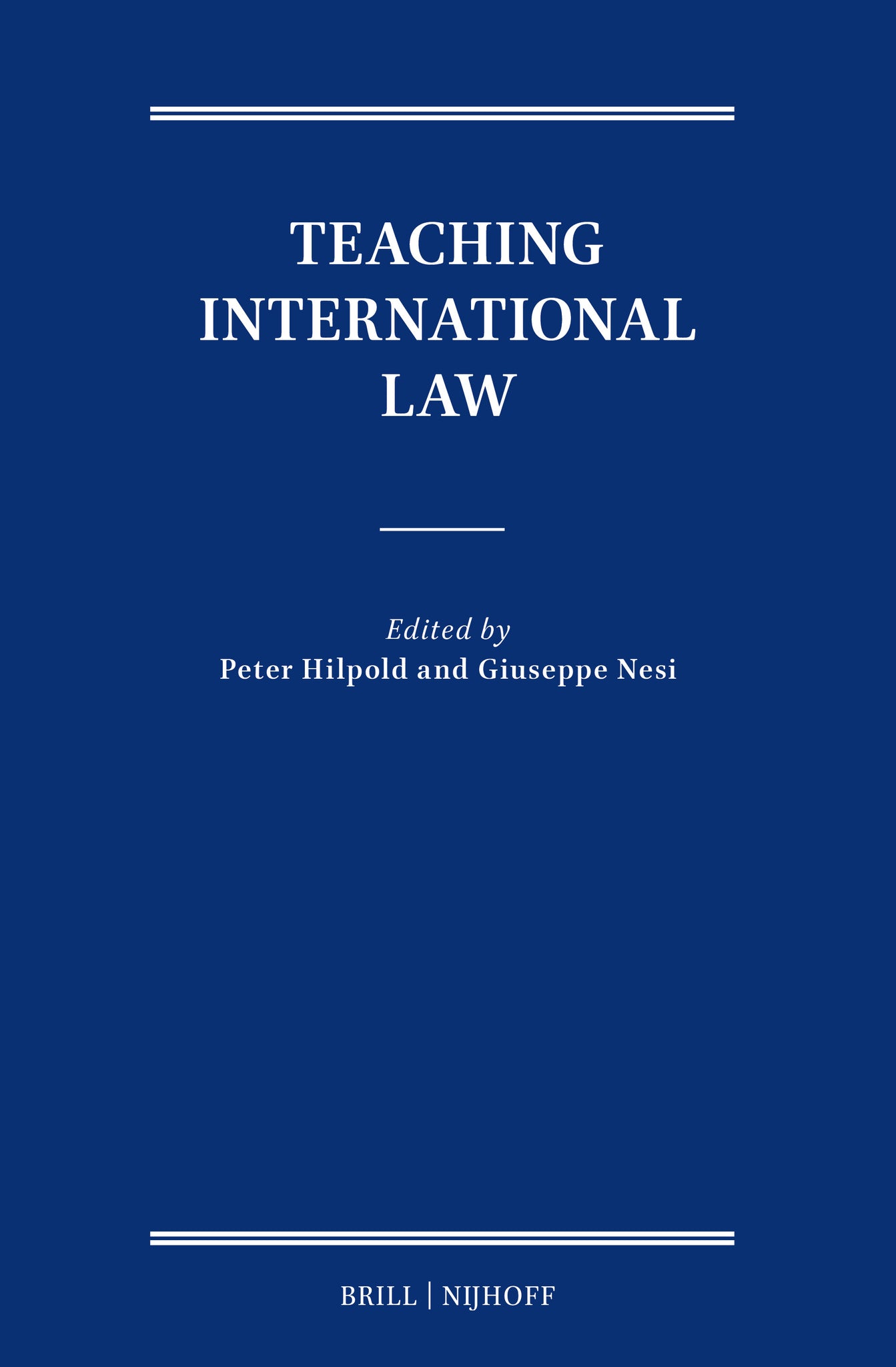 Teaching International Law