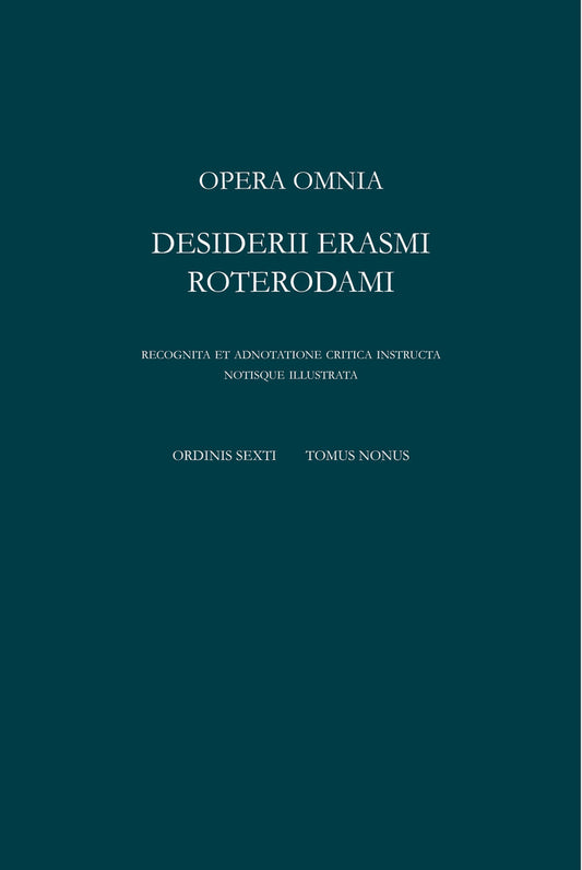 VI-9 Ordinis sexti tomus nonus