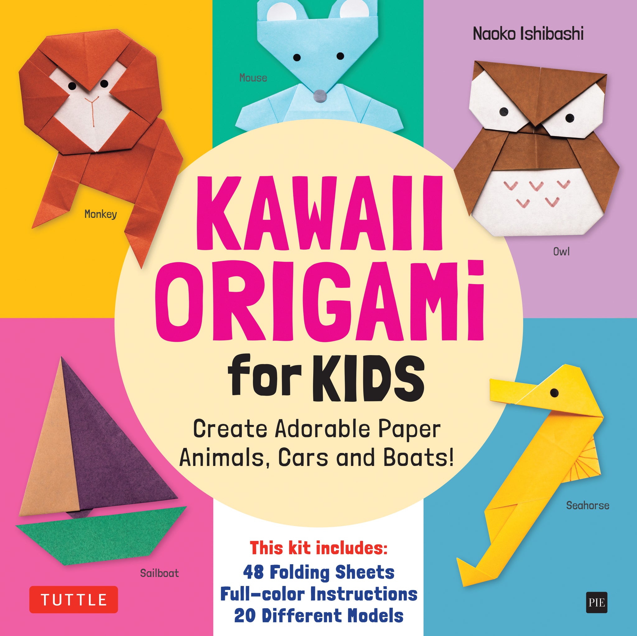 Cover image for Kawaii Origami for Kids Kit ISBN 9780804857048