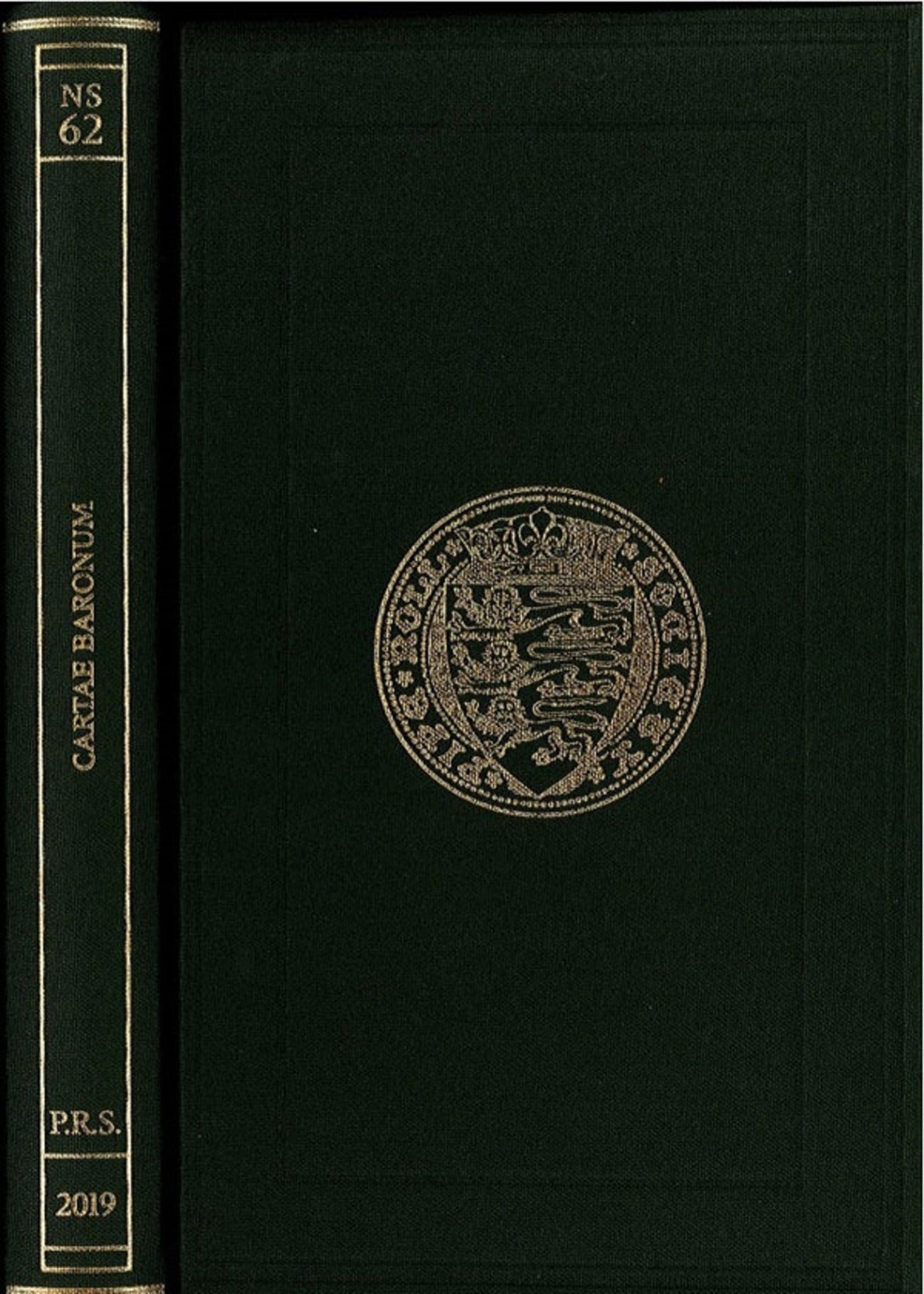 Cover image for Cartae Baronum ISBN 9780901134721