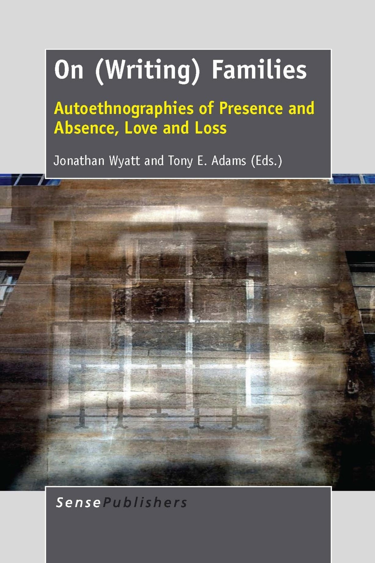 Cover image for On (Writing) Families ISBN 9789462096202