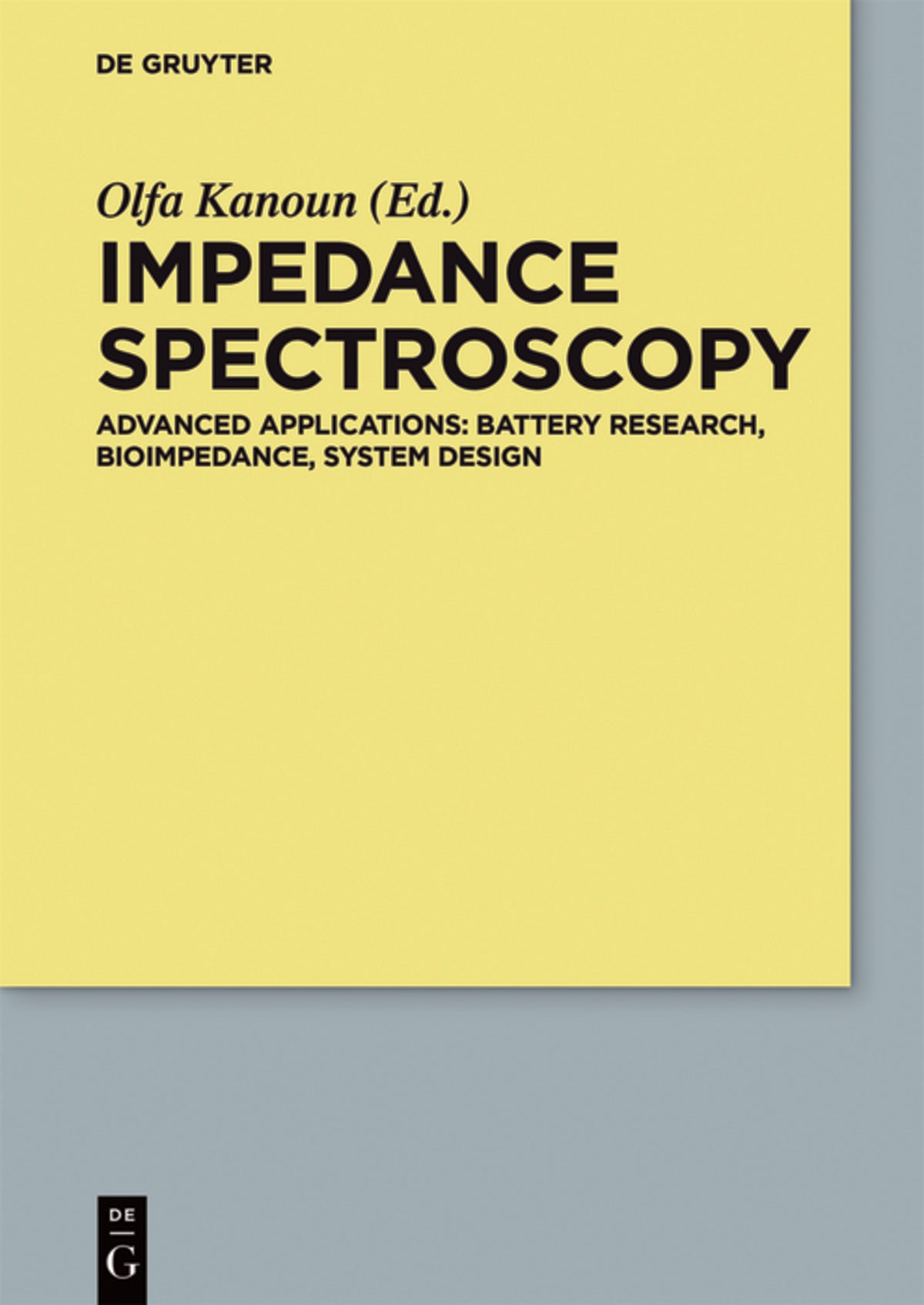 Impedance Spectroscopy
