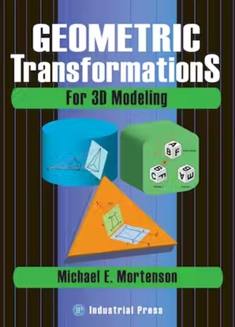 Cover image for Geometric Transformations for 3D Modeling ISBN 9780831133382