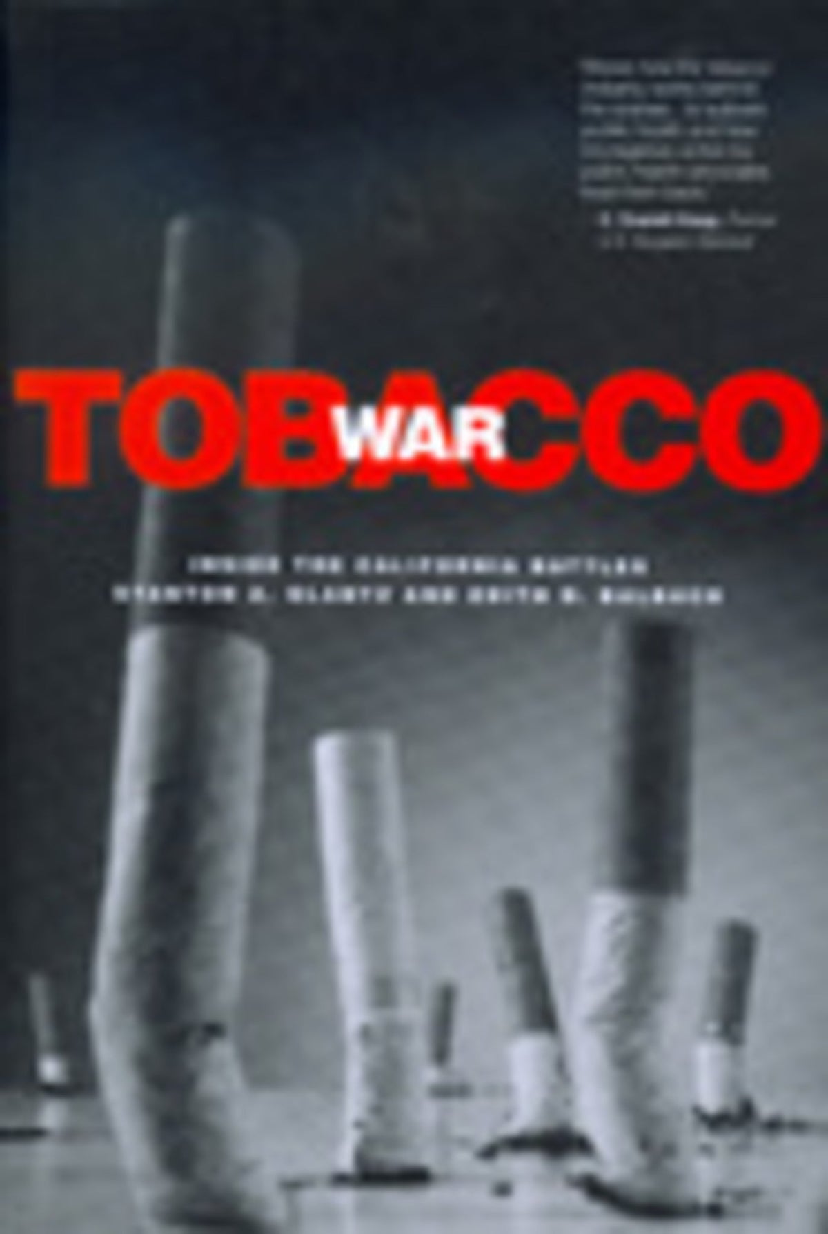 Cover image for Tobacco War ISBN 9780520924680