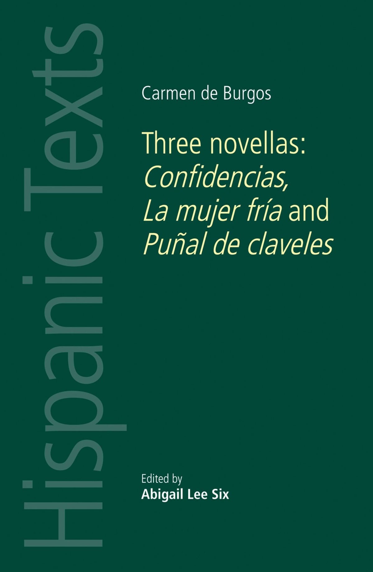Cover image for Carmen de Burgos ISBN 9780719097119