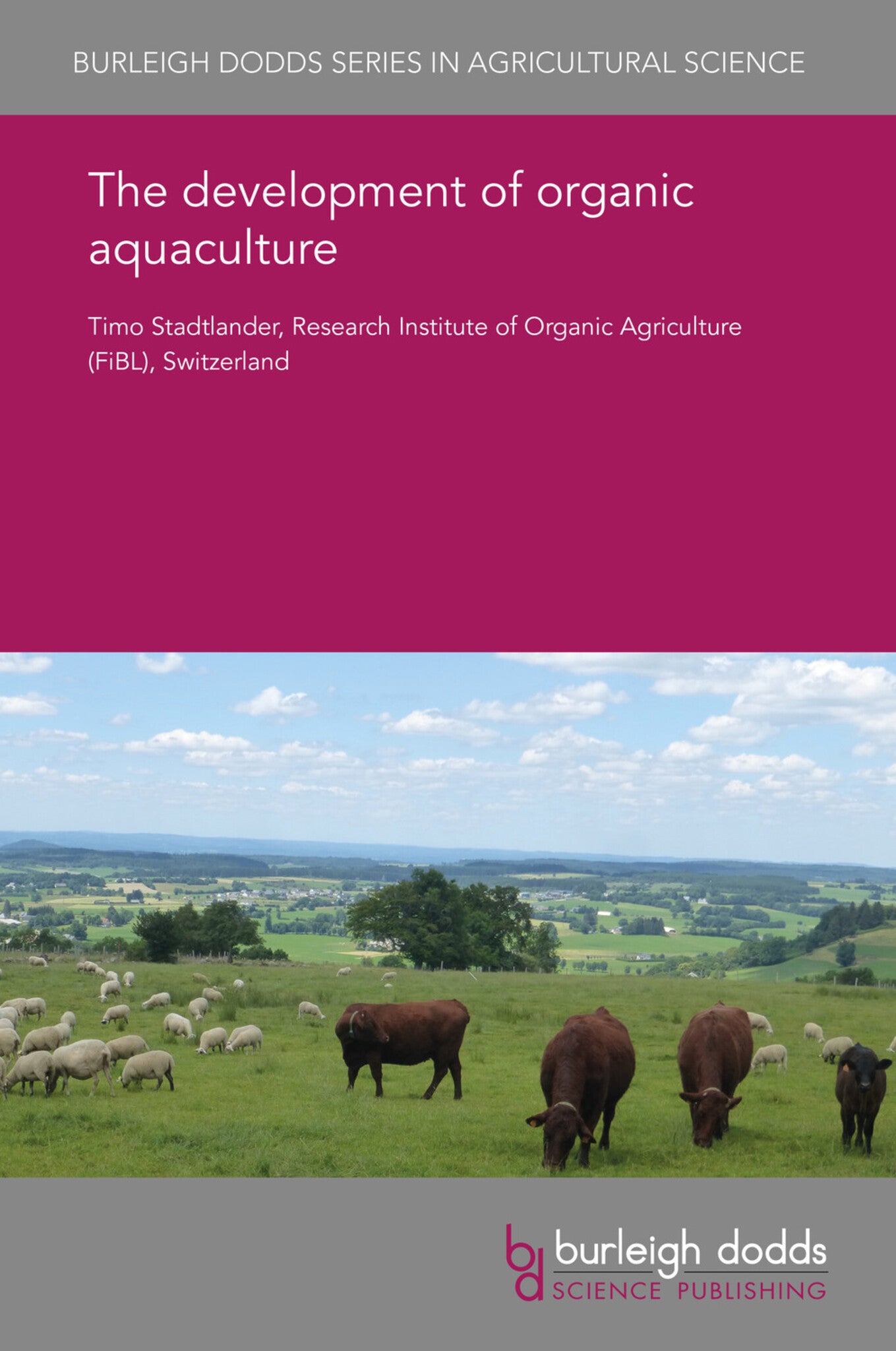Cover image for The development of organic aquaculture ISBN 9781838796808