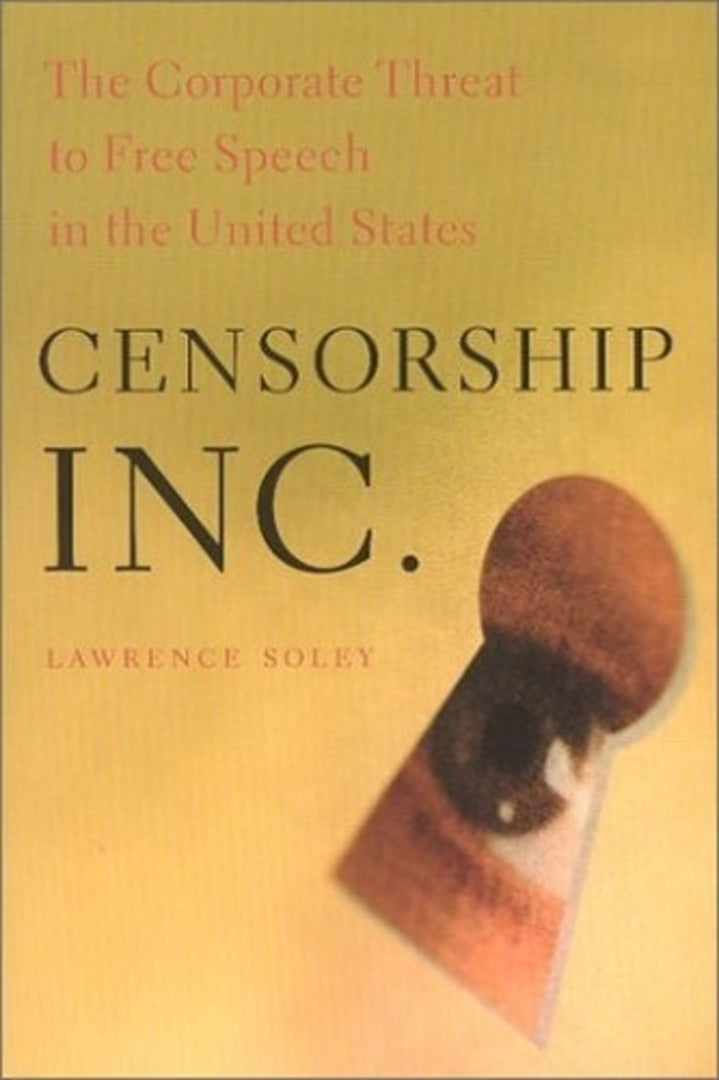 Cover image for Censorship, Inc. ISBN 9781583670675