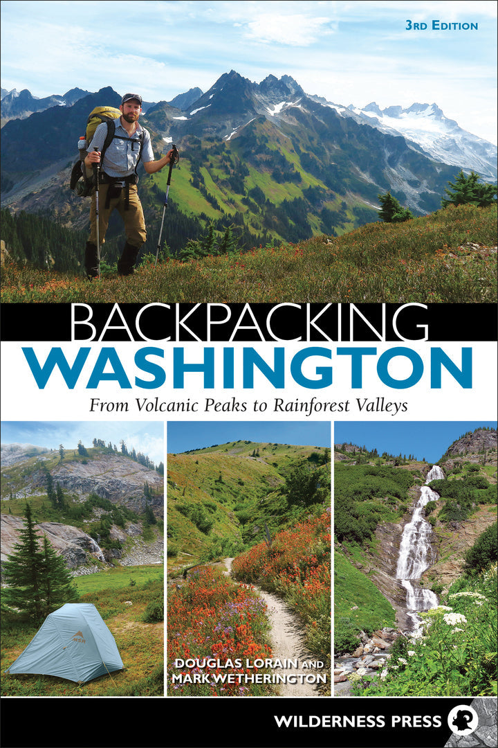 Cover image for Backpacking Washington ISBN 9780899978567