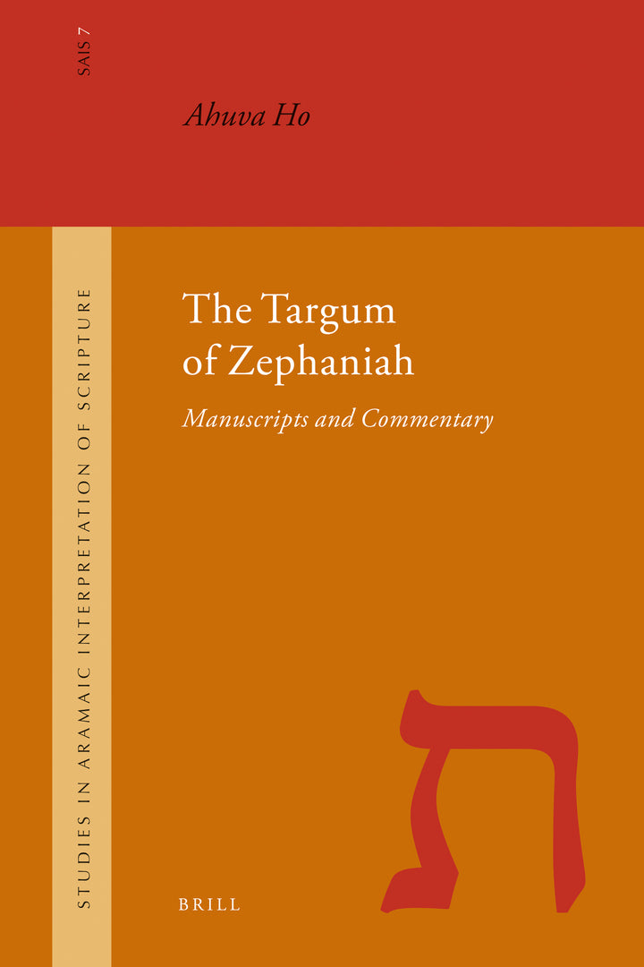 Cover image for The Targum of Zephaniah ISBN 9789004171800