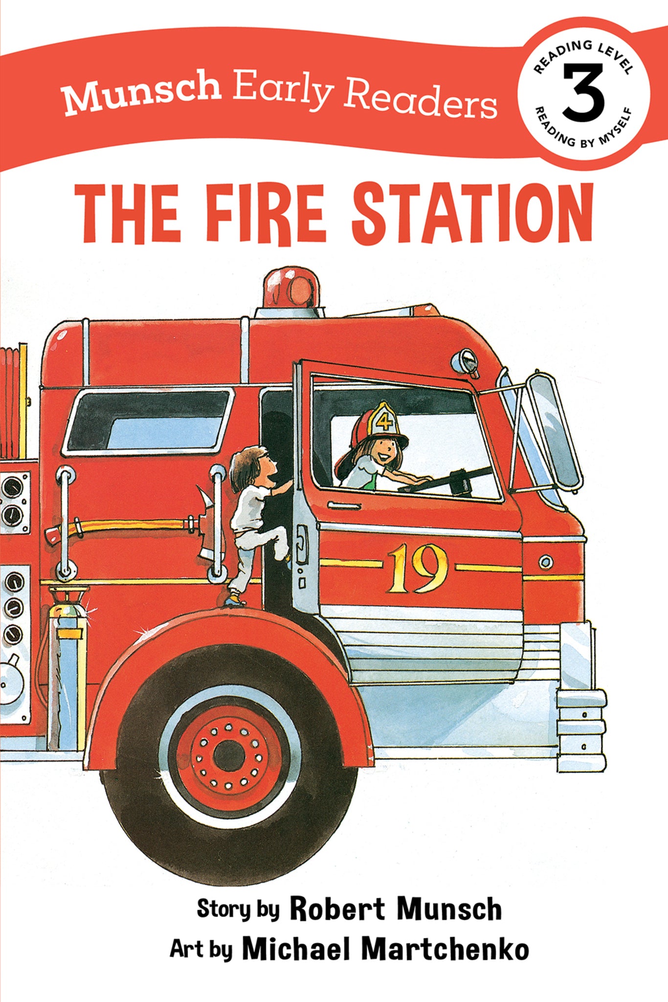 Cover image for The Fire Station Early Reader ISBN 9781773216461