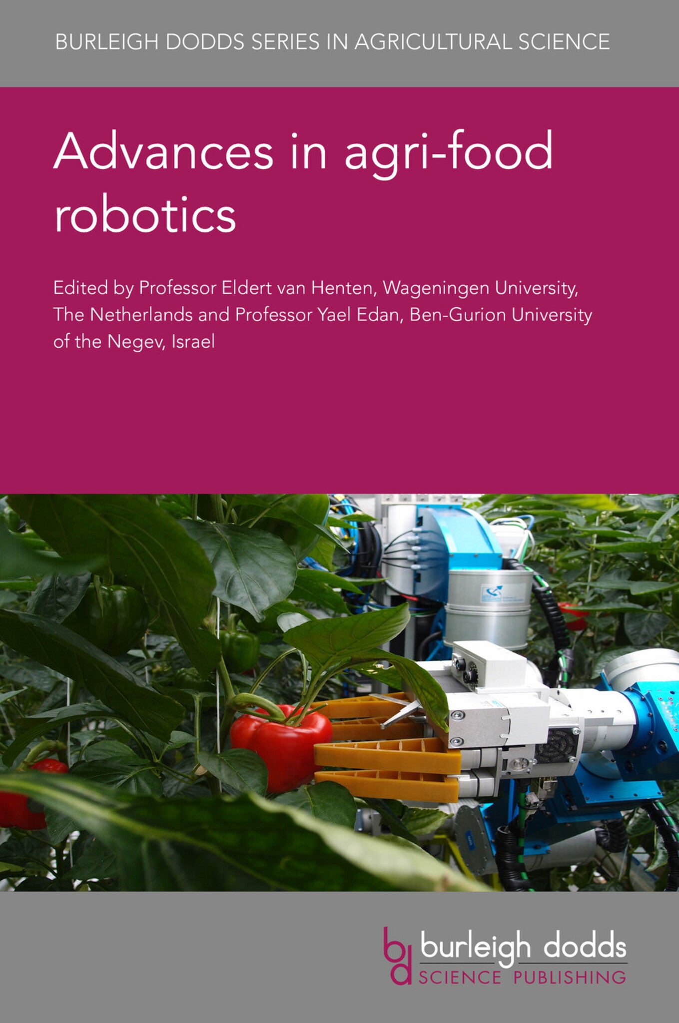 Cover image for Advances in agri-food robotics ISBN 9781801462785