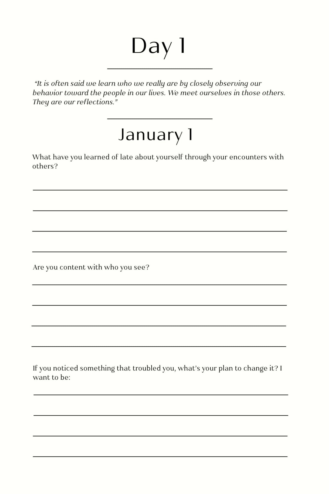 Each Day a New Beginning Companion