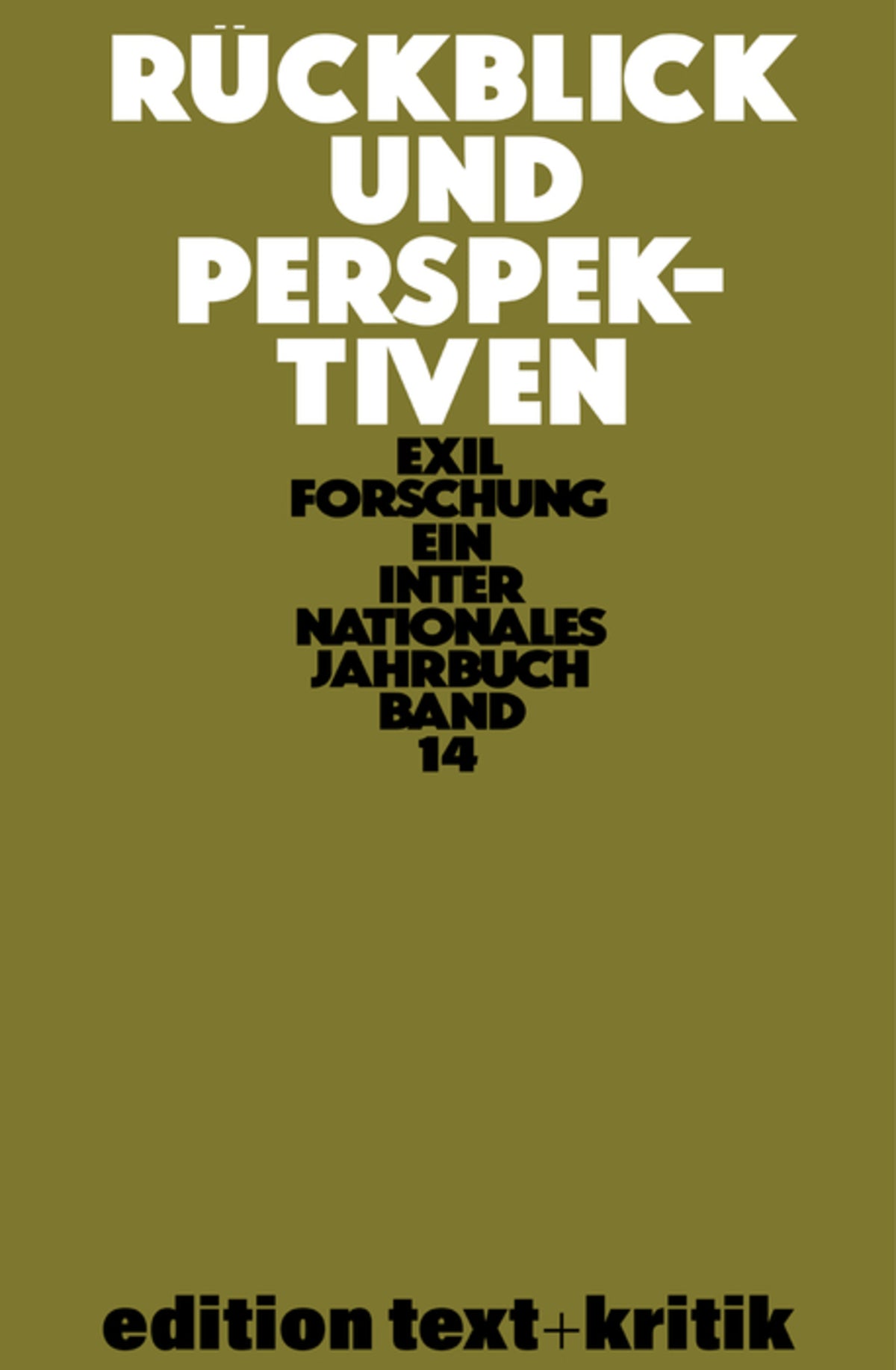 Cover image for Rückblick und Perspektiven ISBN 9783112422779