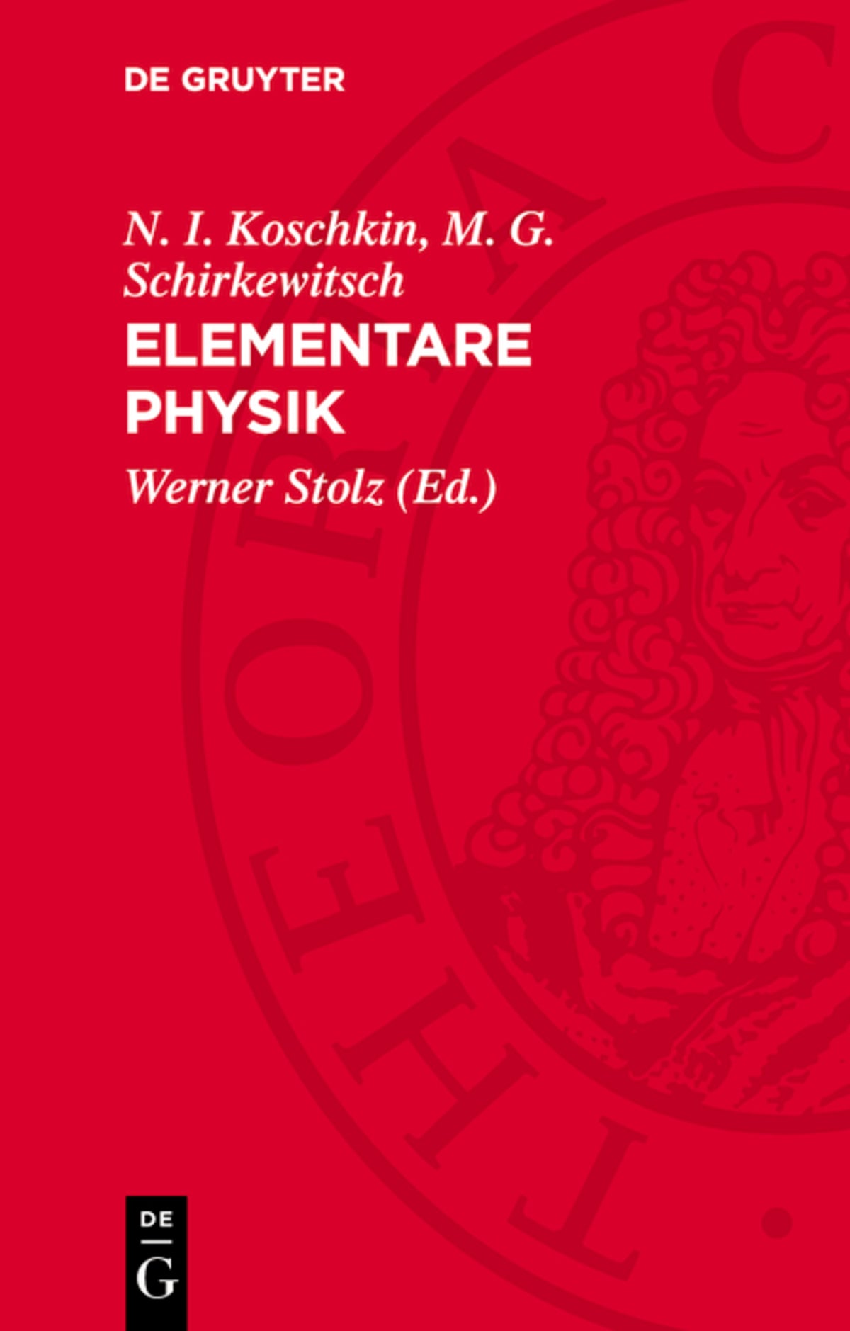 Cover image for Elementare Physik ISBN 9783112752548