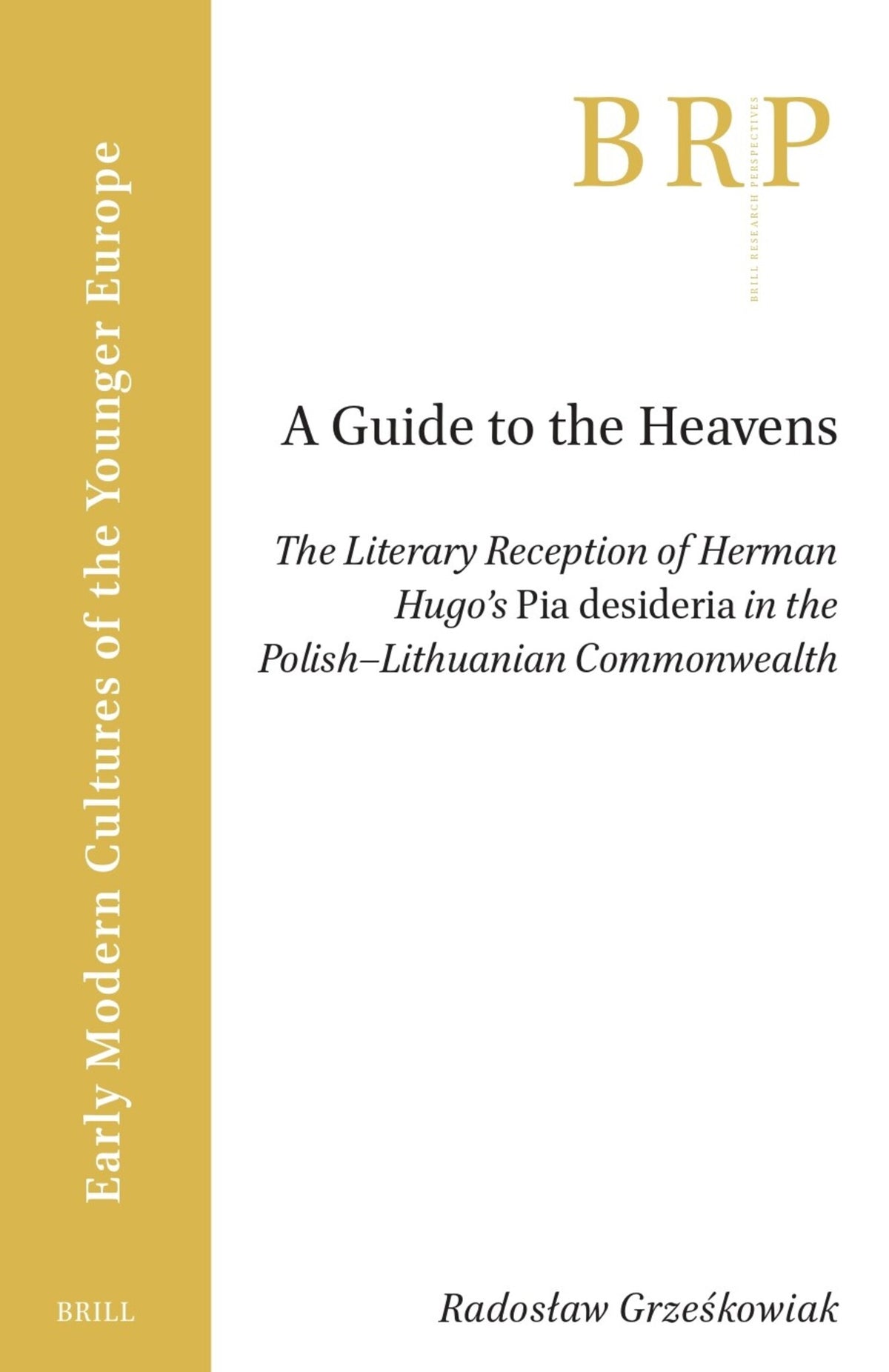 Cover image for A Guide to the Heavens ISBN 9789004547377