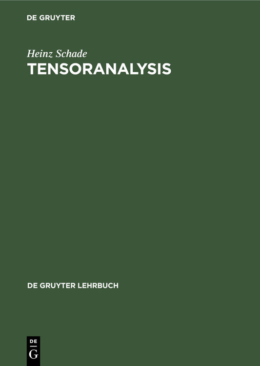 Tensoranalysis