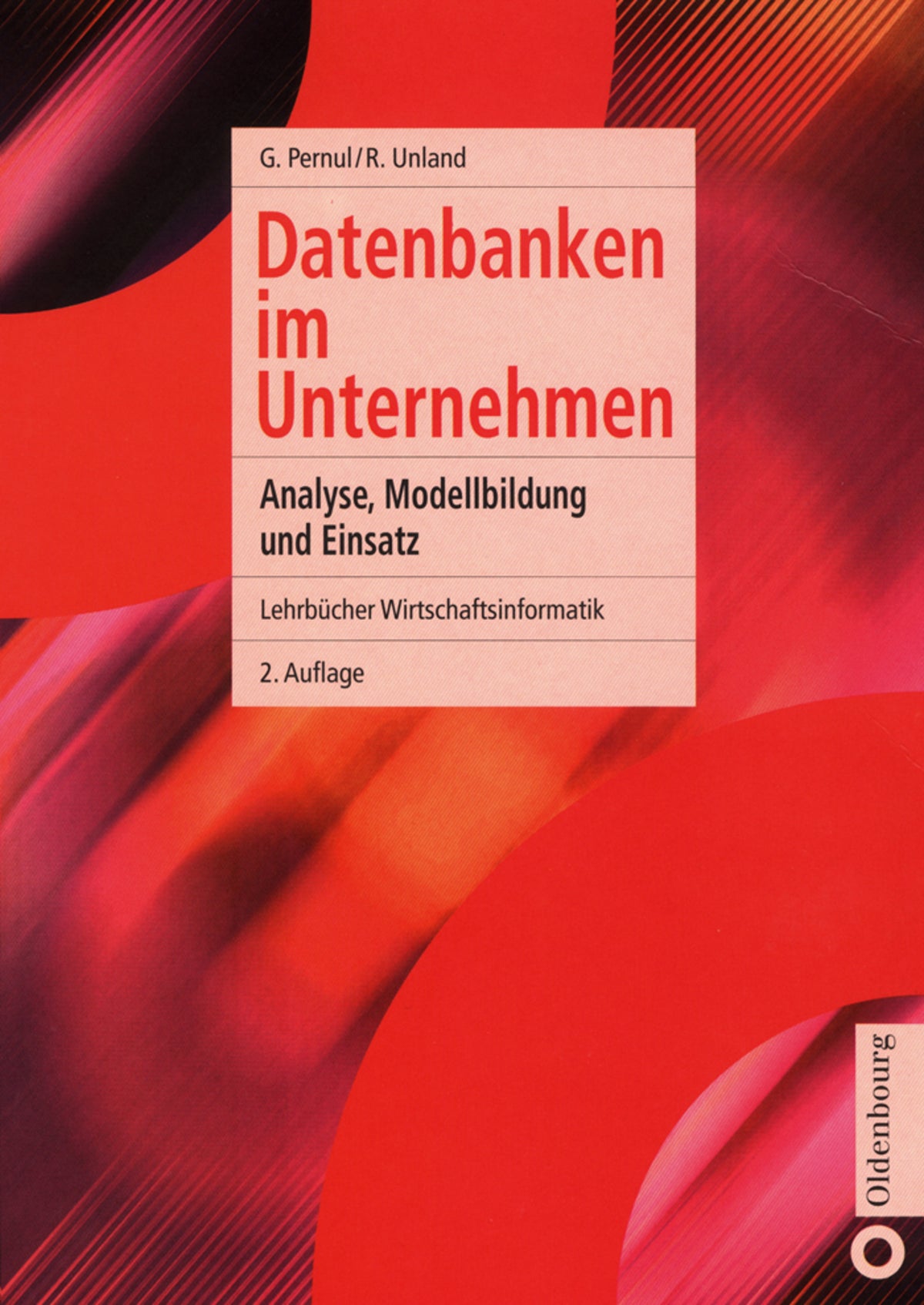 Cover image for Datenbanken im Unternehmen ISBN 9783486272109
