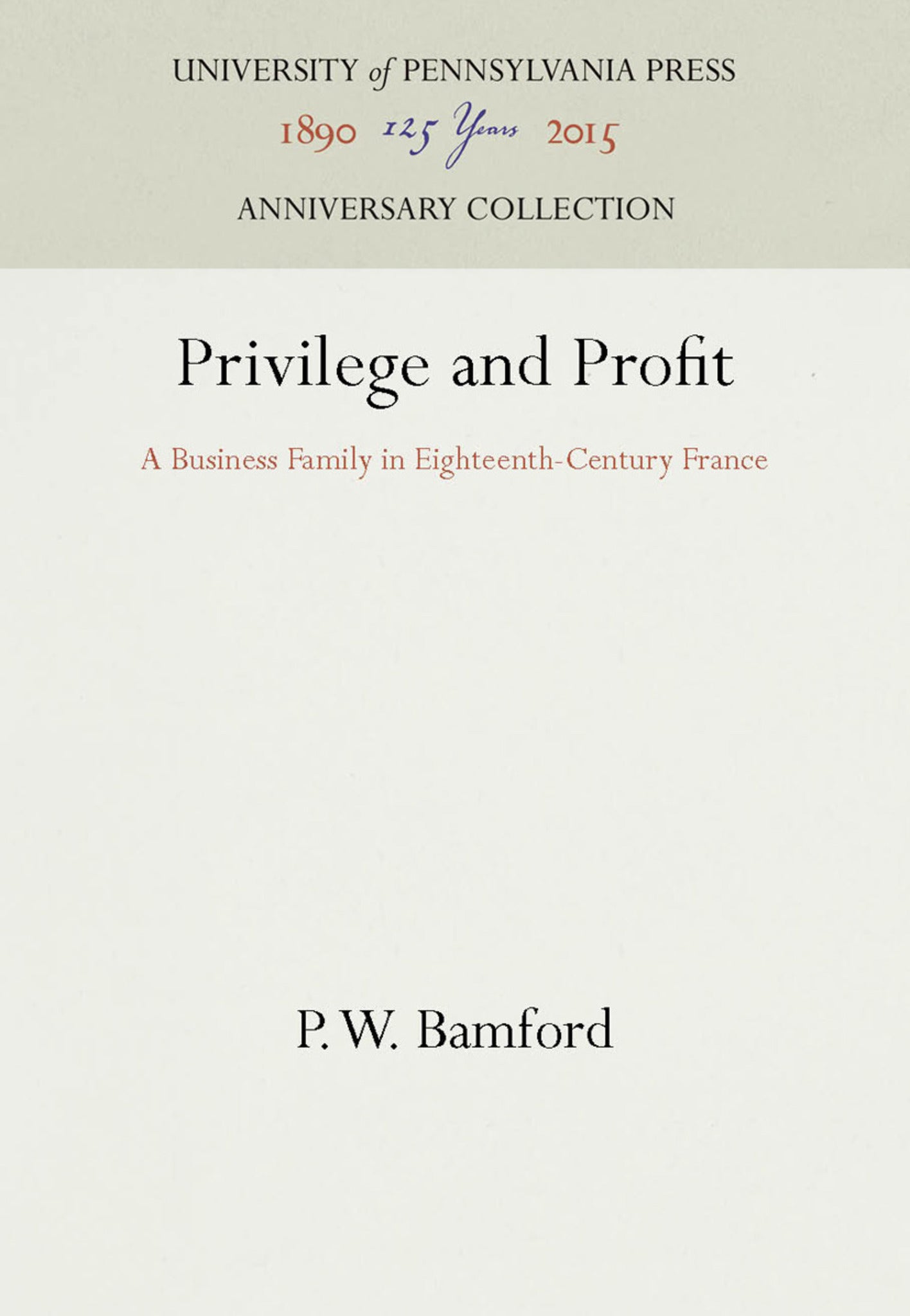 Privilege and Profit