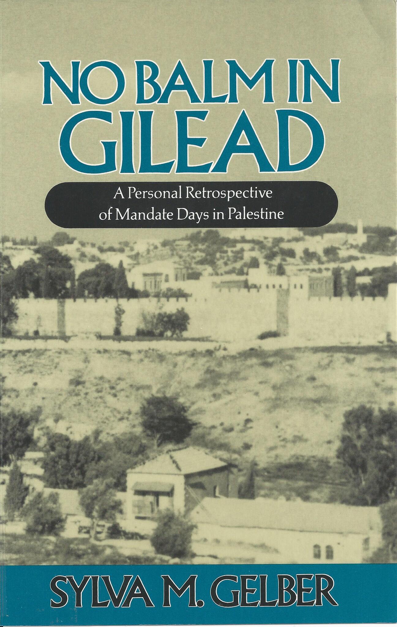No Balm in Gilead