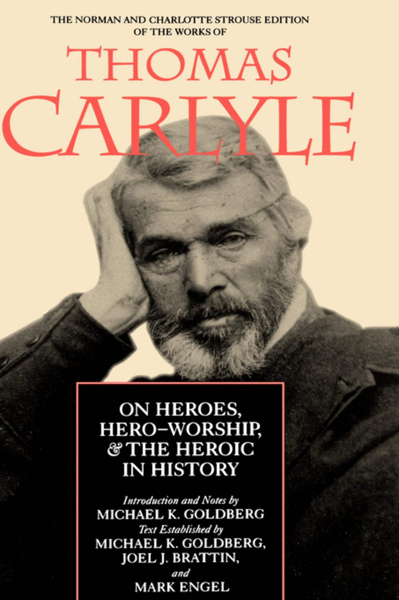 Cover image for On Heroes, Hero-Worship, and the Heroic in History ISBN 9780520911536
