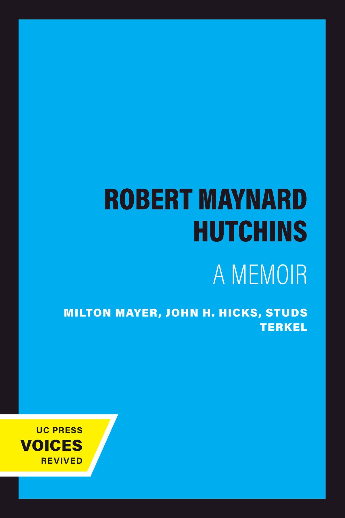 Cover image for Robert Maynard Hutchins ISBN 9780520311213