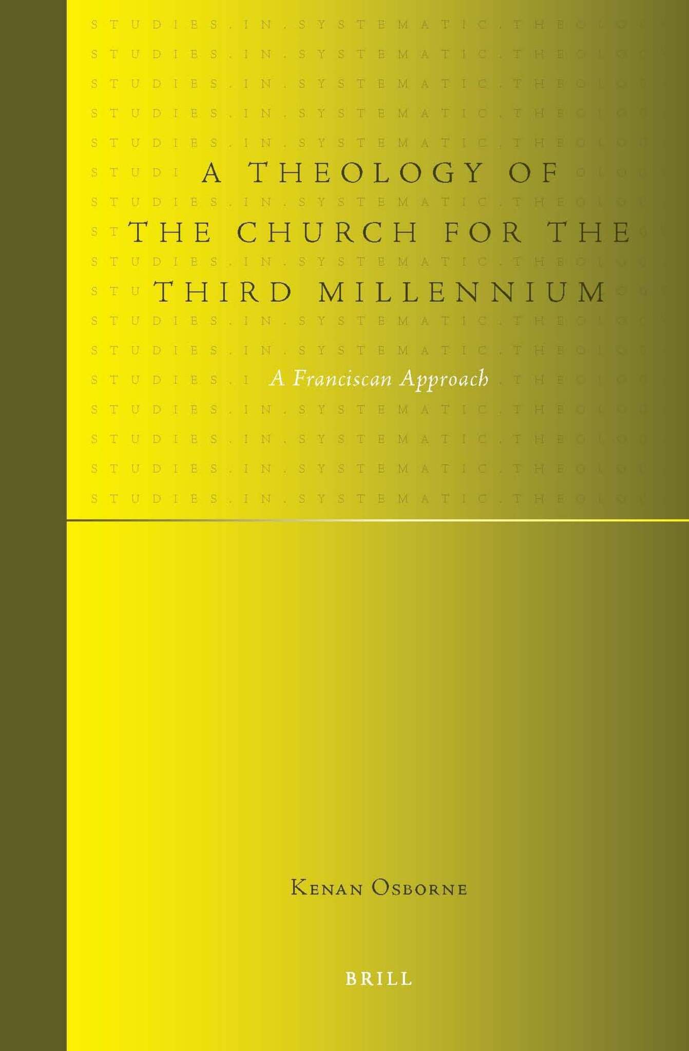 A Theology of the Church for the Third Millennium