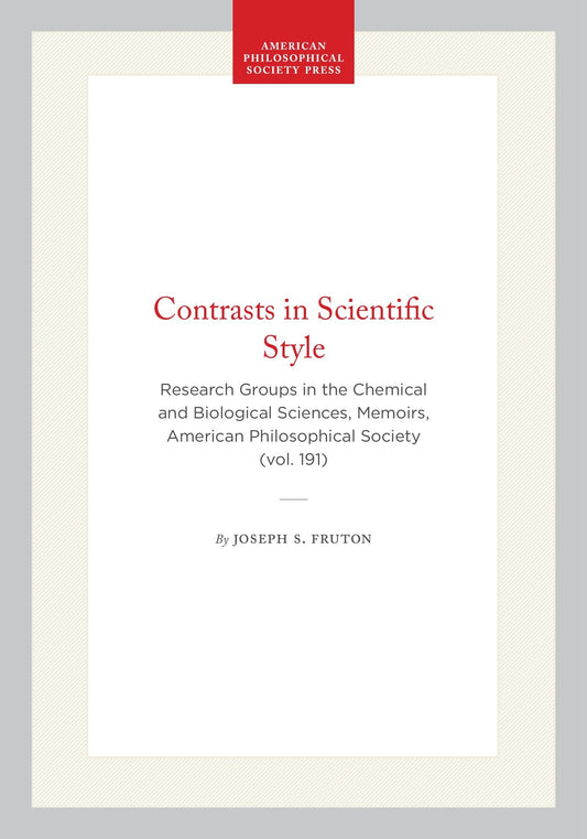 Contrasts in Scientific Style