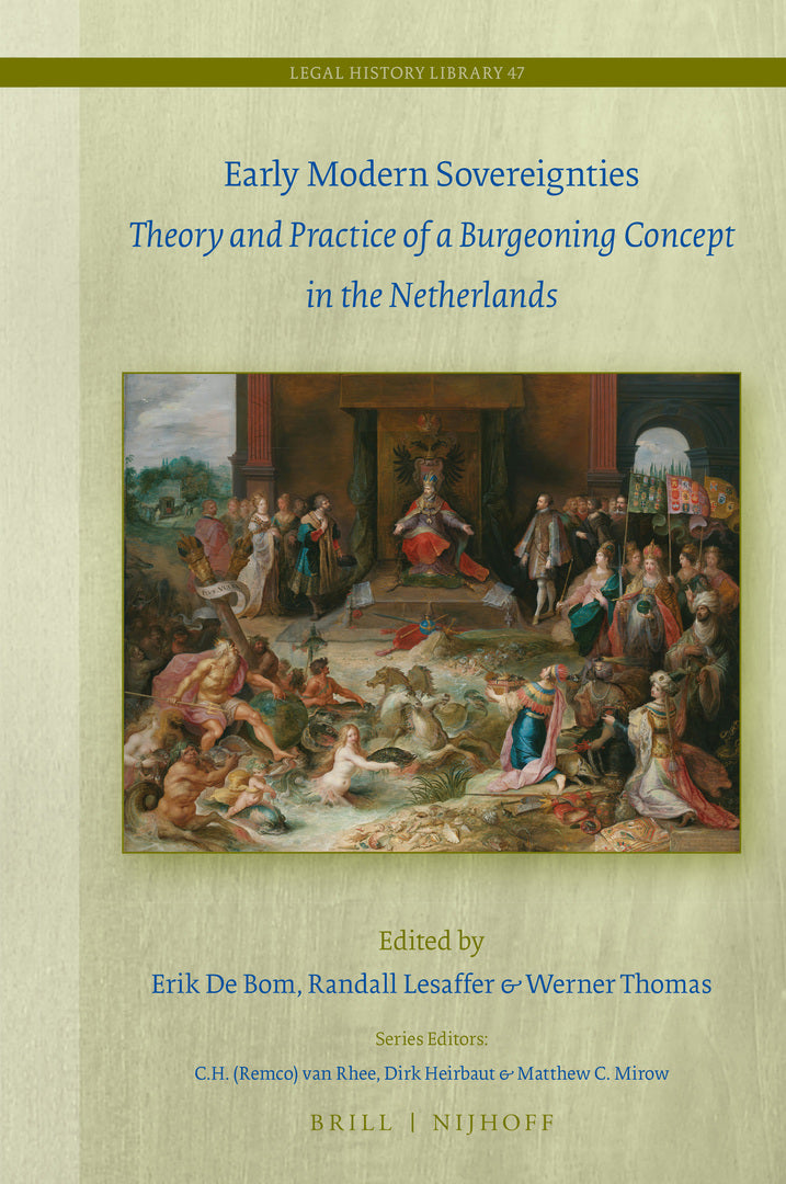 Cover image for Early Modern Sovereignties ISBN 9789004446045