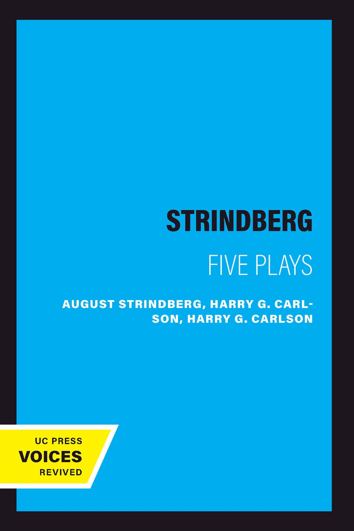 Cover image for Strindberg ISBN 9780520046986
