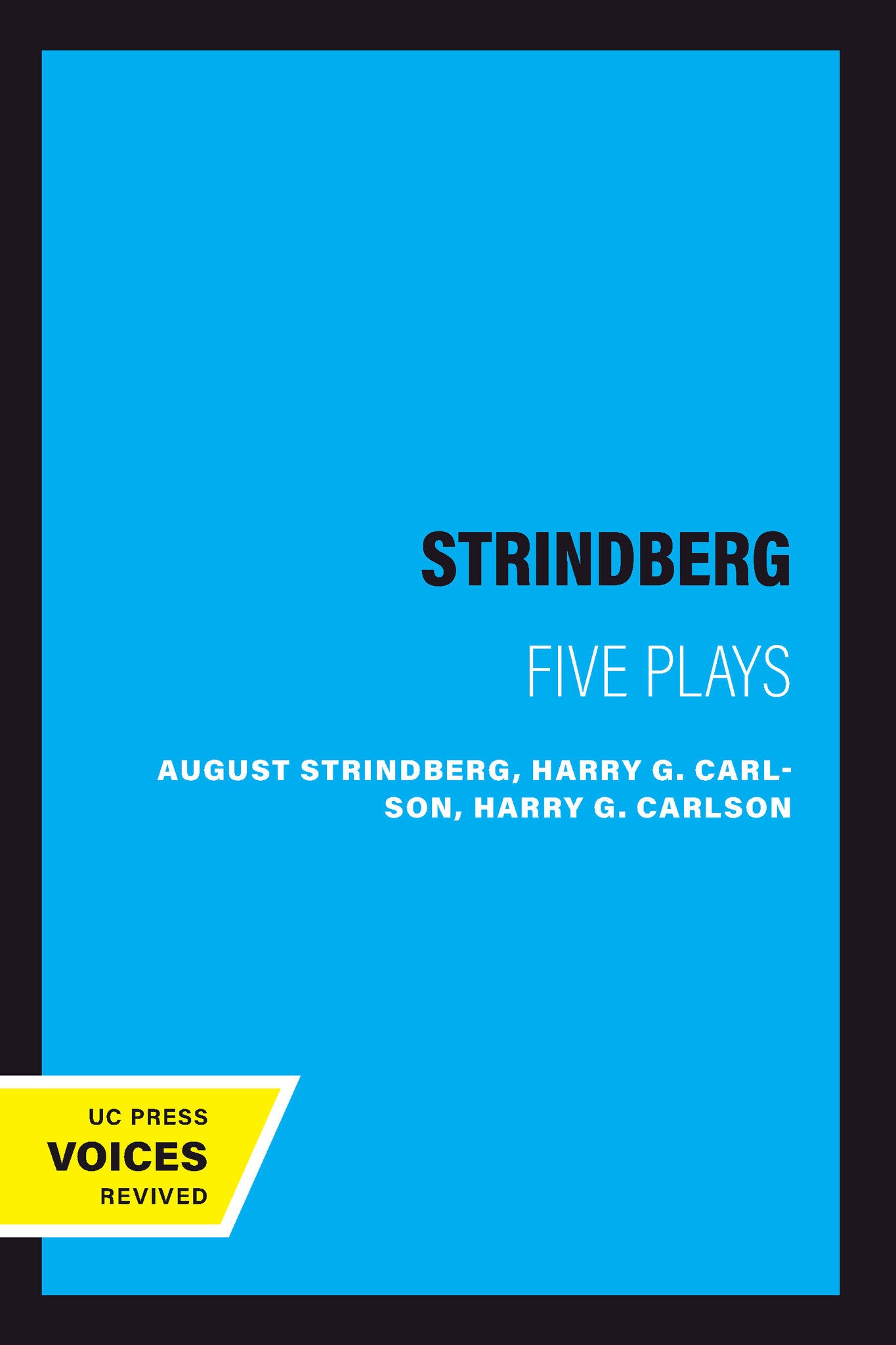 Cover image for Strindberg ISBN 9780520046986