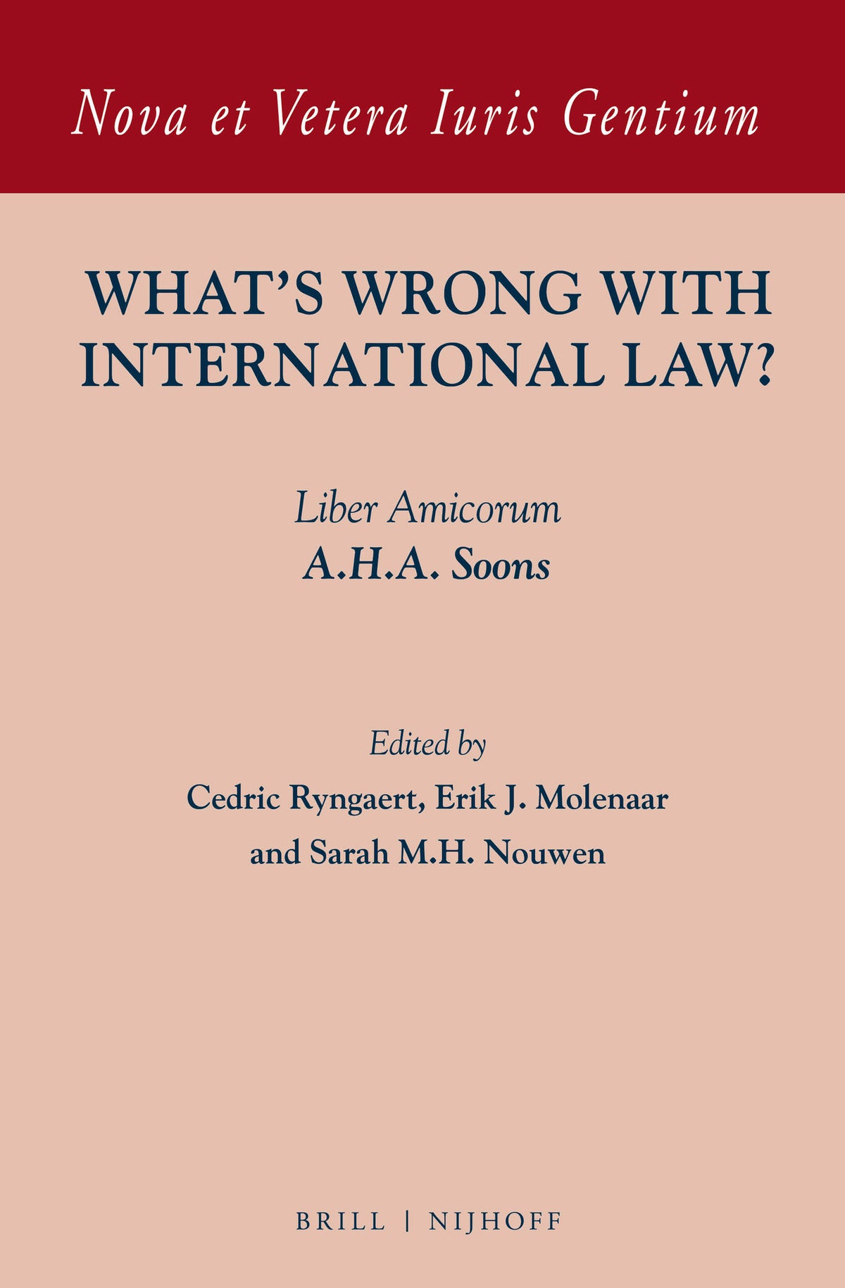 What's Wrong with International Law?