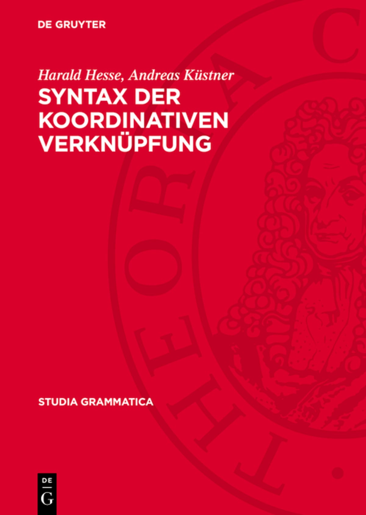 Cover image for Syntax der koordinativen Verknüpfung ISBN 9783112709627