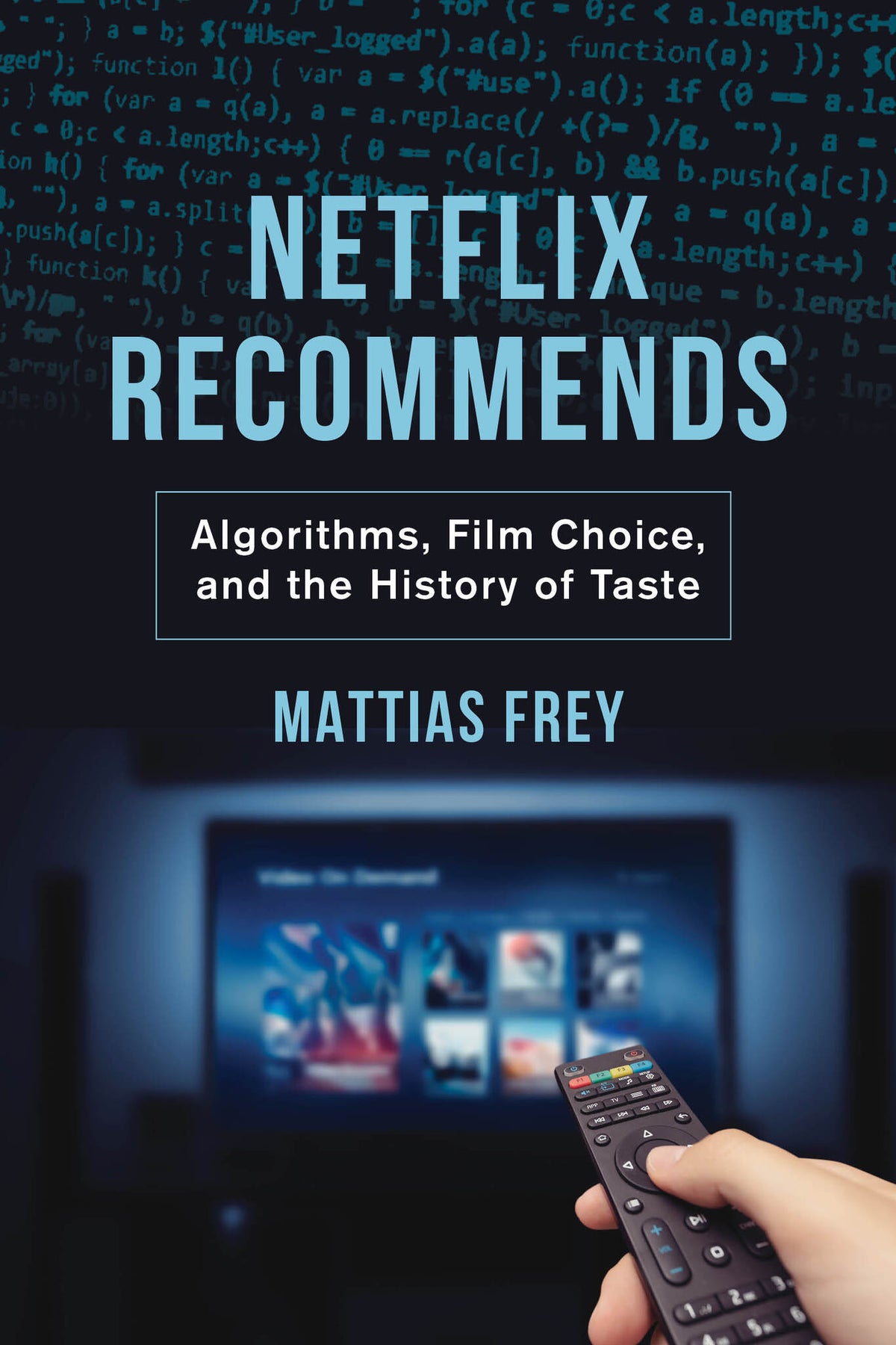 Cover image for Netflix Recommends ISBN 9780520382022