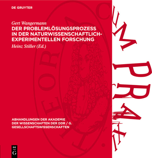 Der Problemlösungsprozeß in der naturwissenschaftlich-experimentellen Forschung