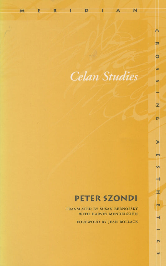 Celan Studies