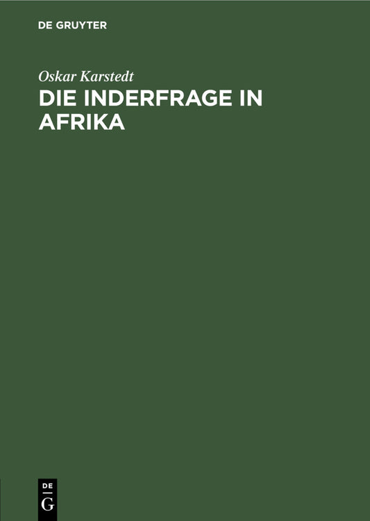 Die Inderfrage in Afrika