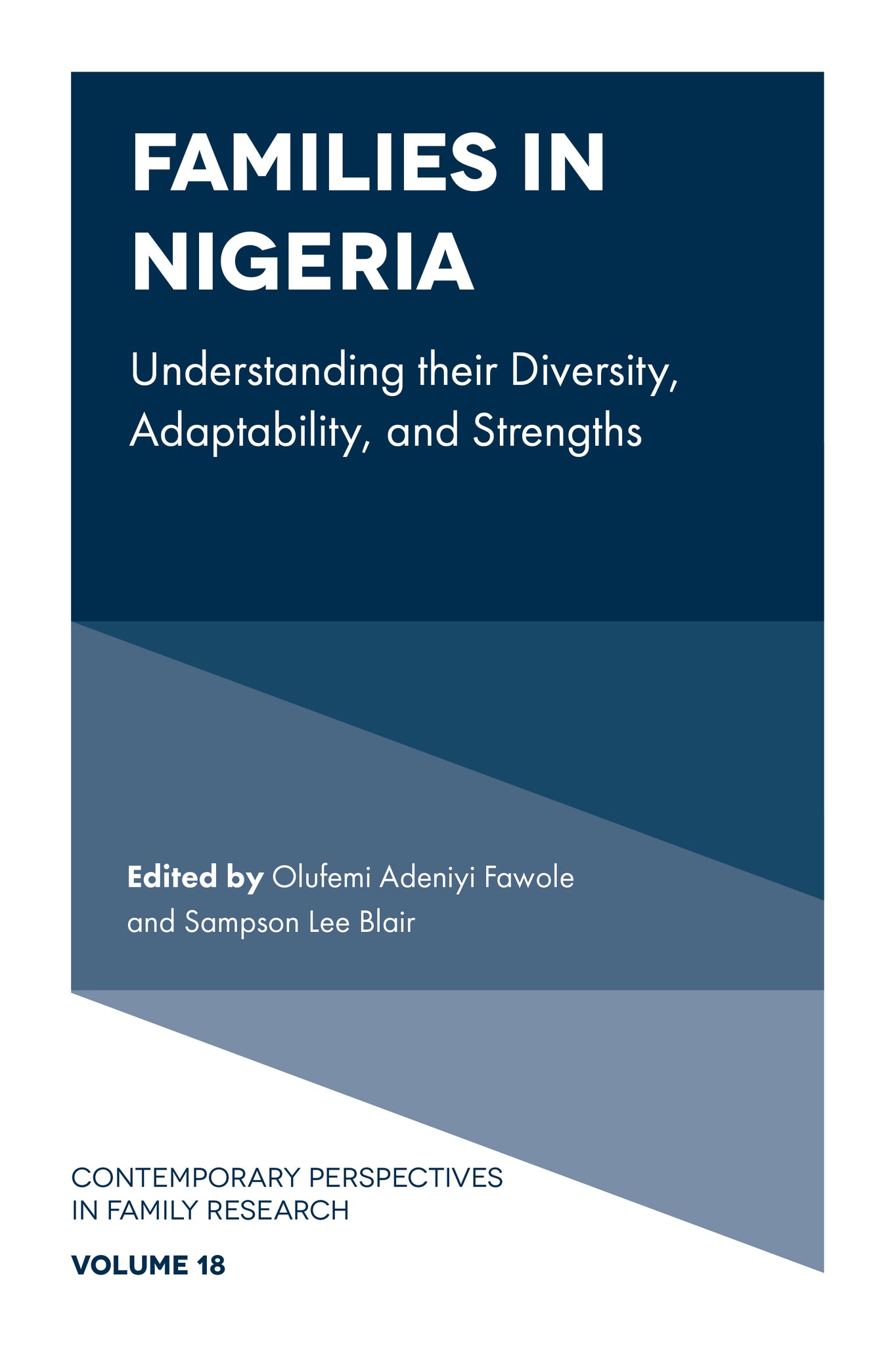 Cover image for Families in Nigeria ISBN 9781802625448