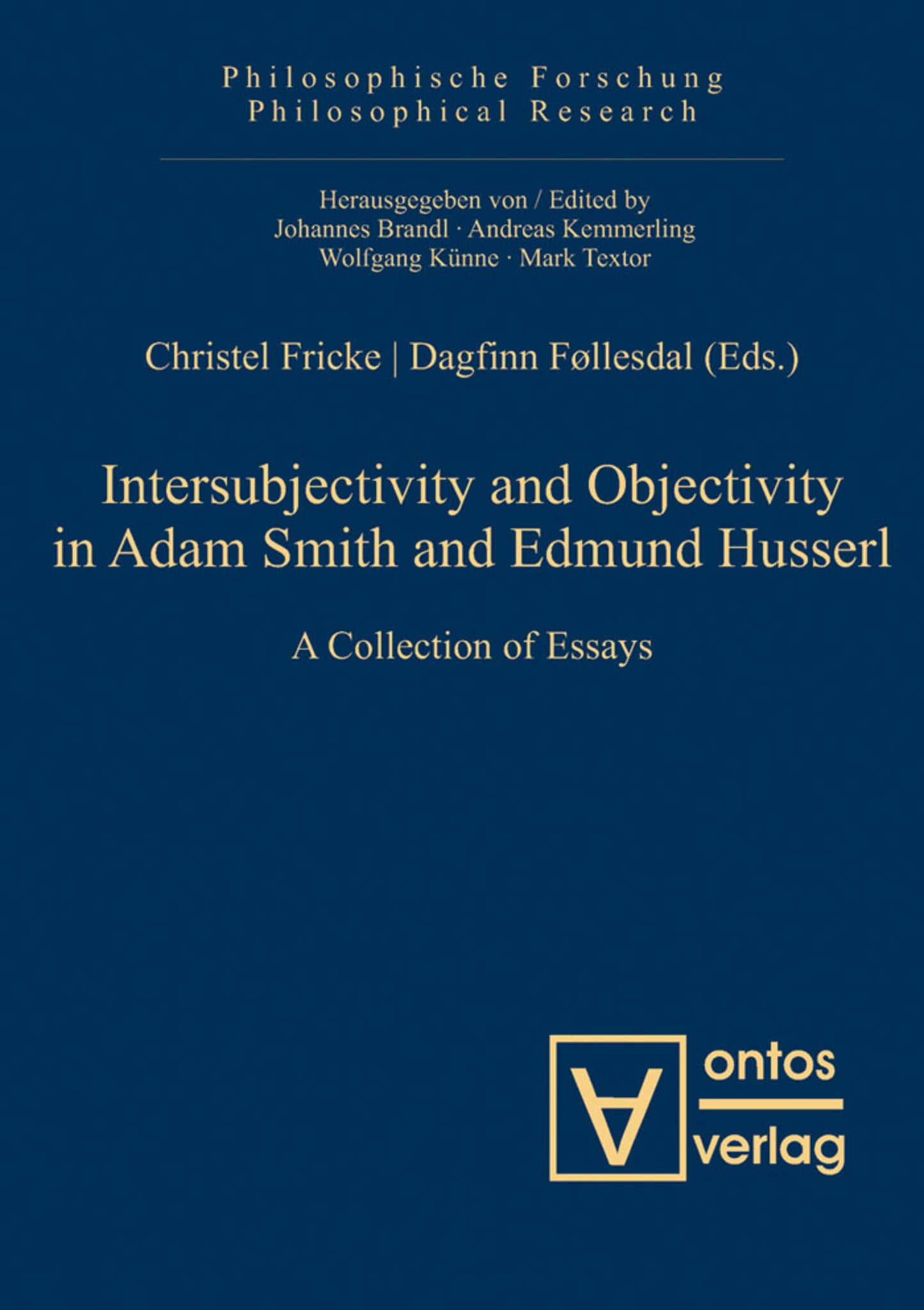 Intersubjectivity and Objectivity in Adam Smith and Edmund Husserl