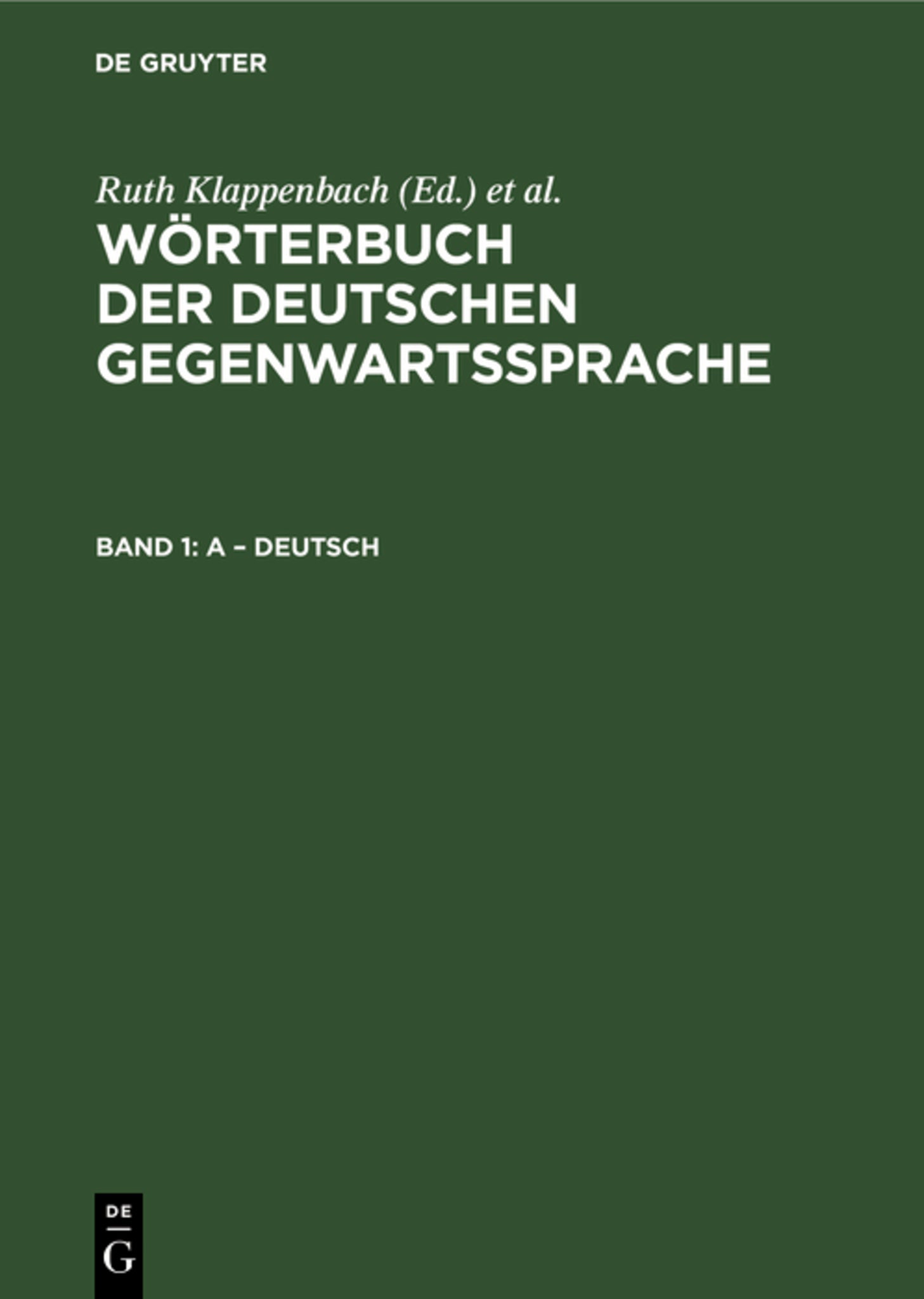A – deutsch