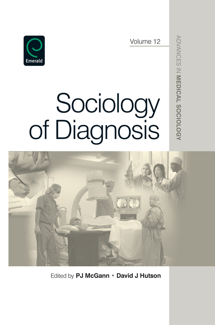 Cover image for Sociology of Diagnosis ISBN 9780857245755