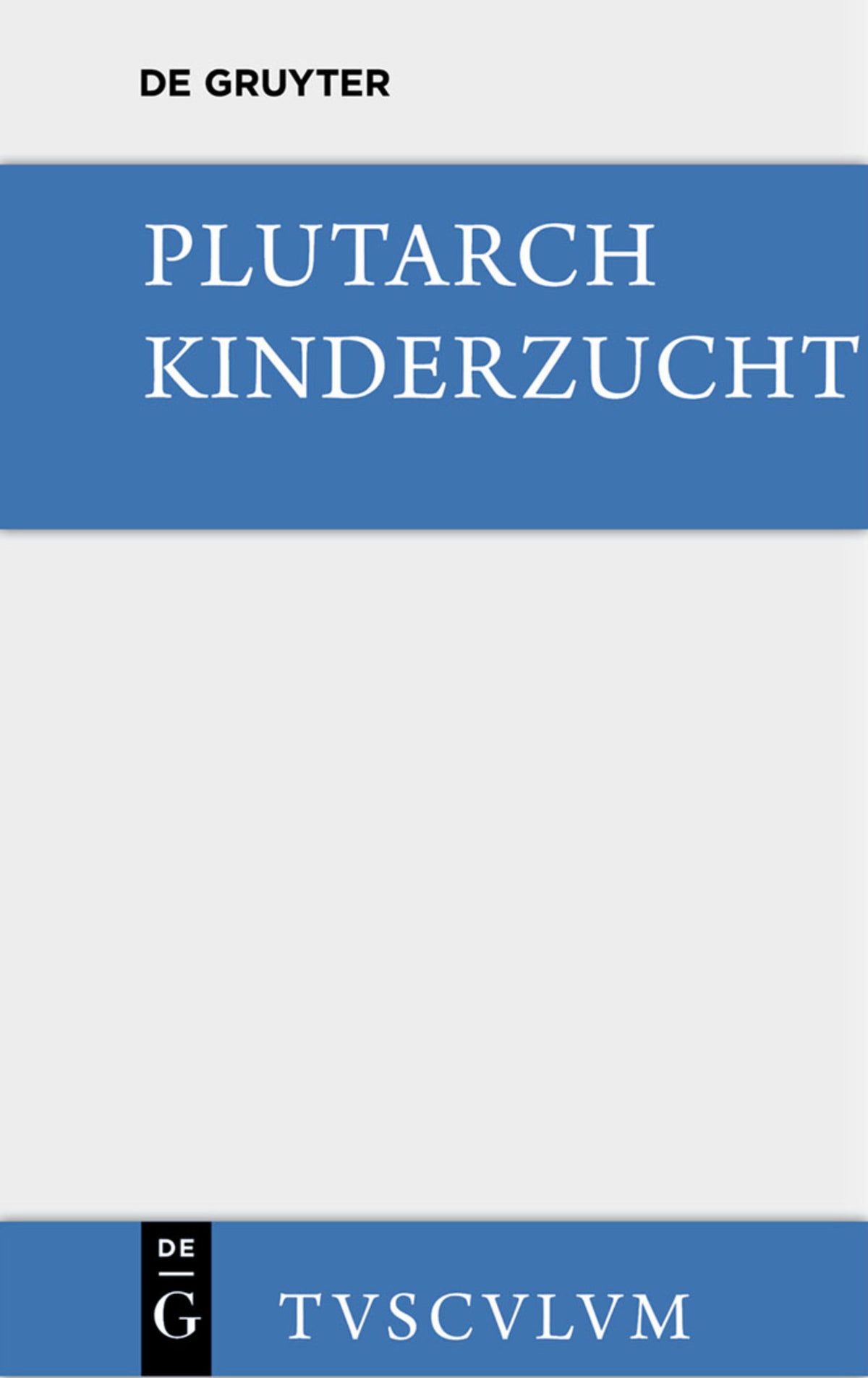 Cover image for Kinderzucht ISBN 9783110360394
